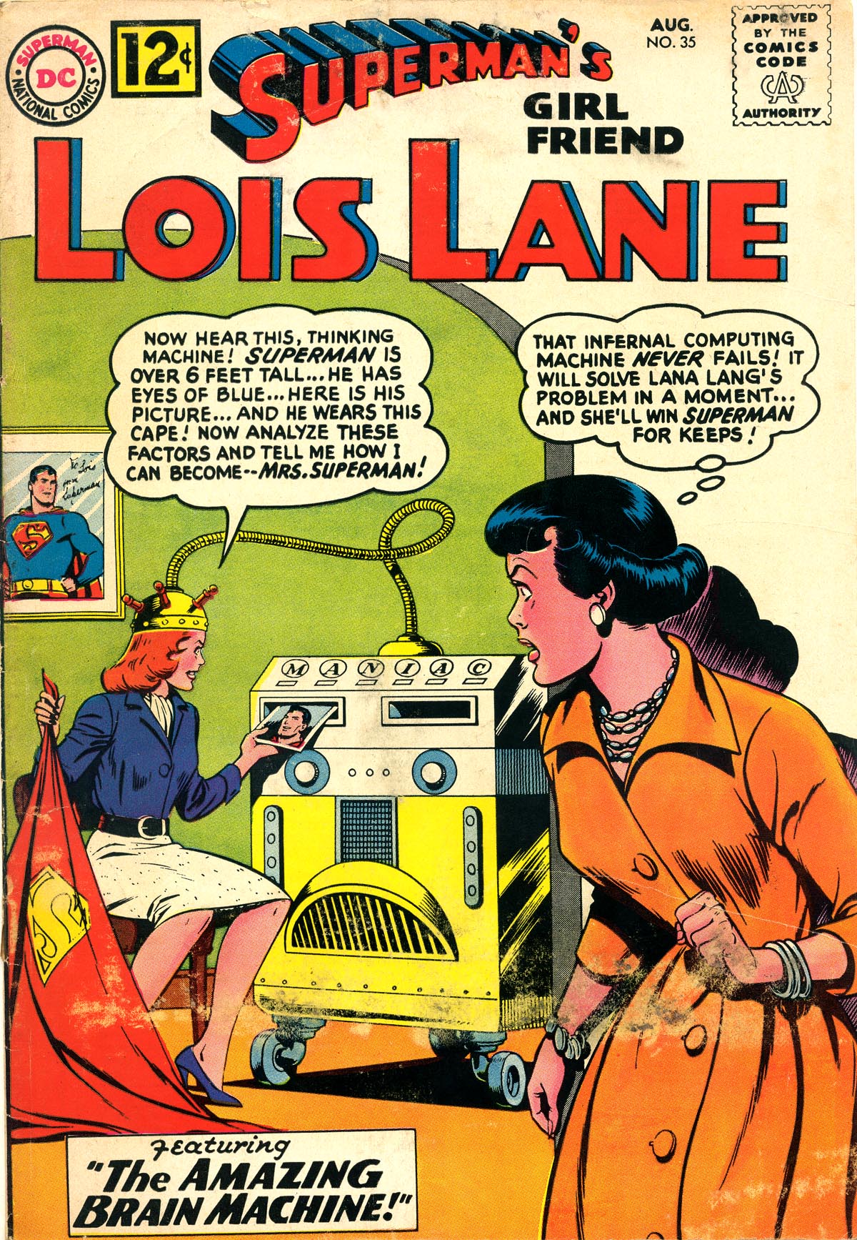 Read online Superman's Girl Friend, Lois Lane comic -  Issue #35 - 1