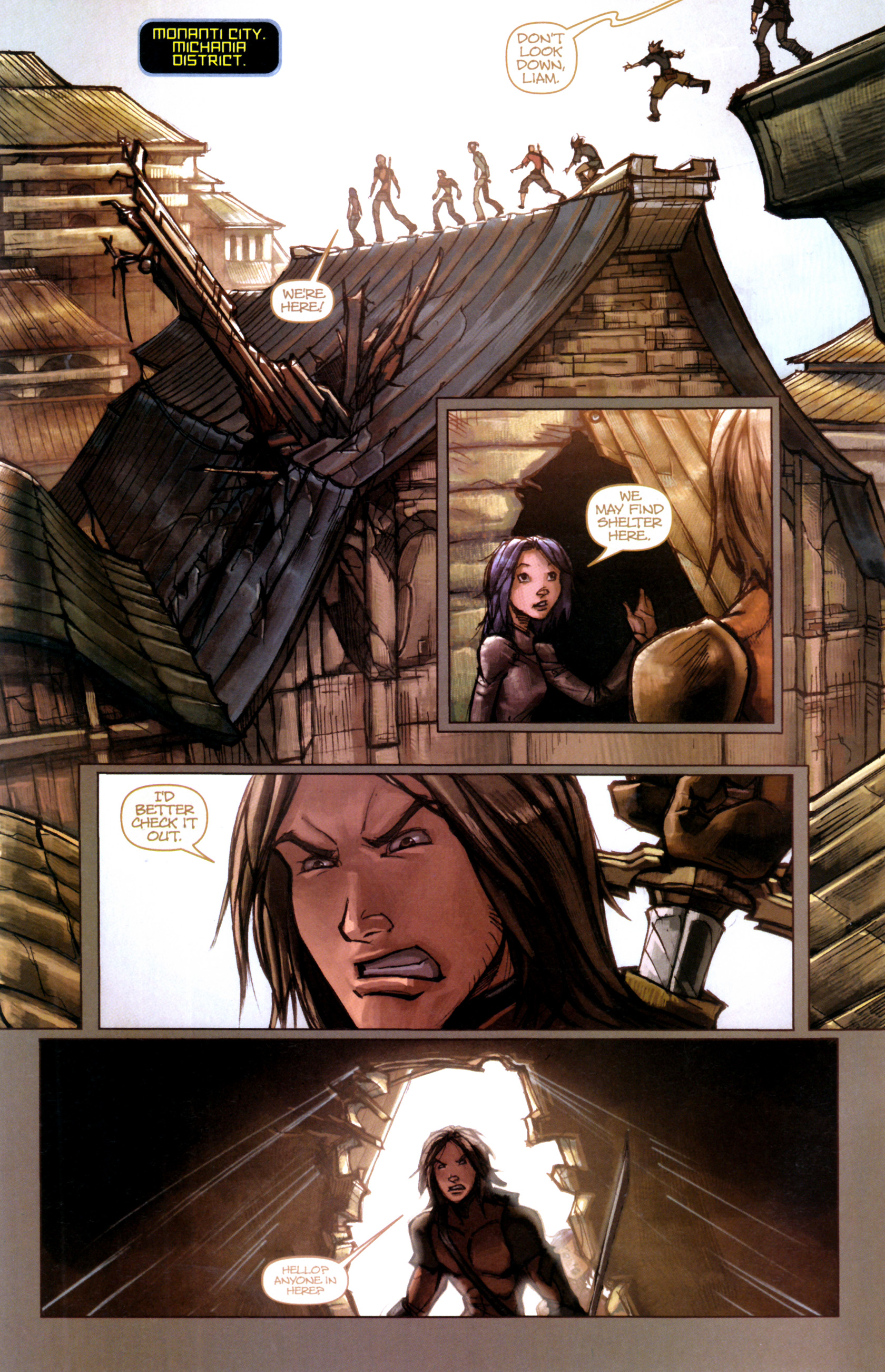 Read online Neozoic comic -  Issue #6 - 7