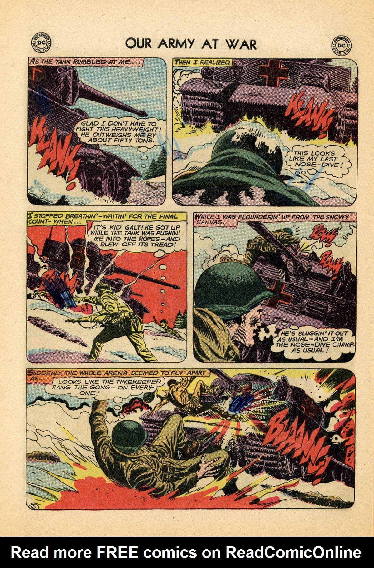 Read online Our Army at War (1952) comic -  Issue #142 - 28