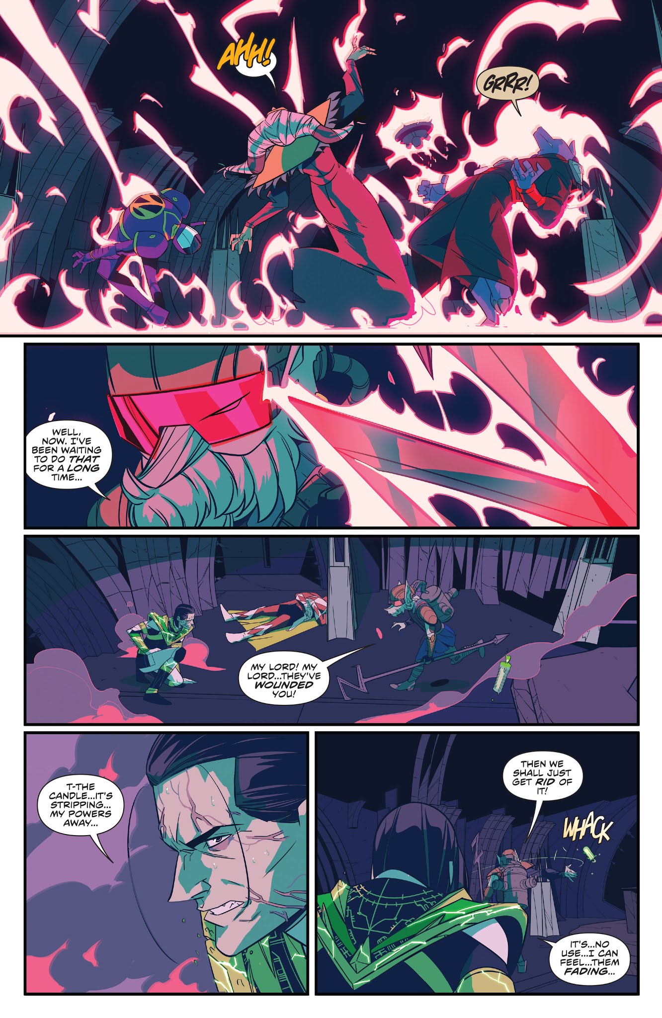 Read online Mighty Morphin Power Rangers comic -  Issue #30 - 16