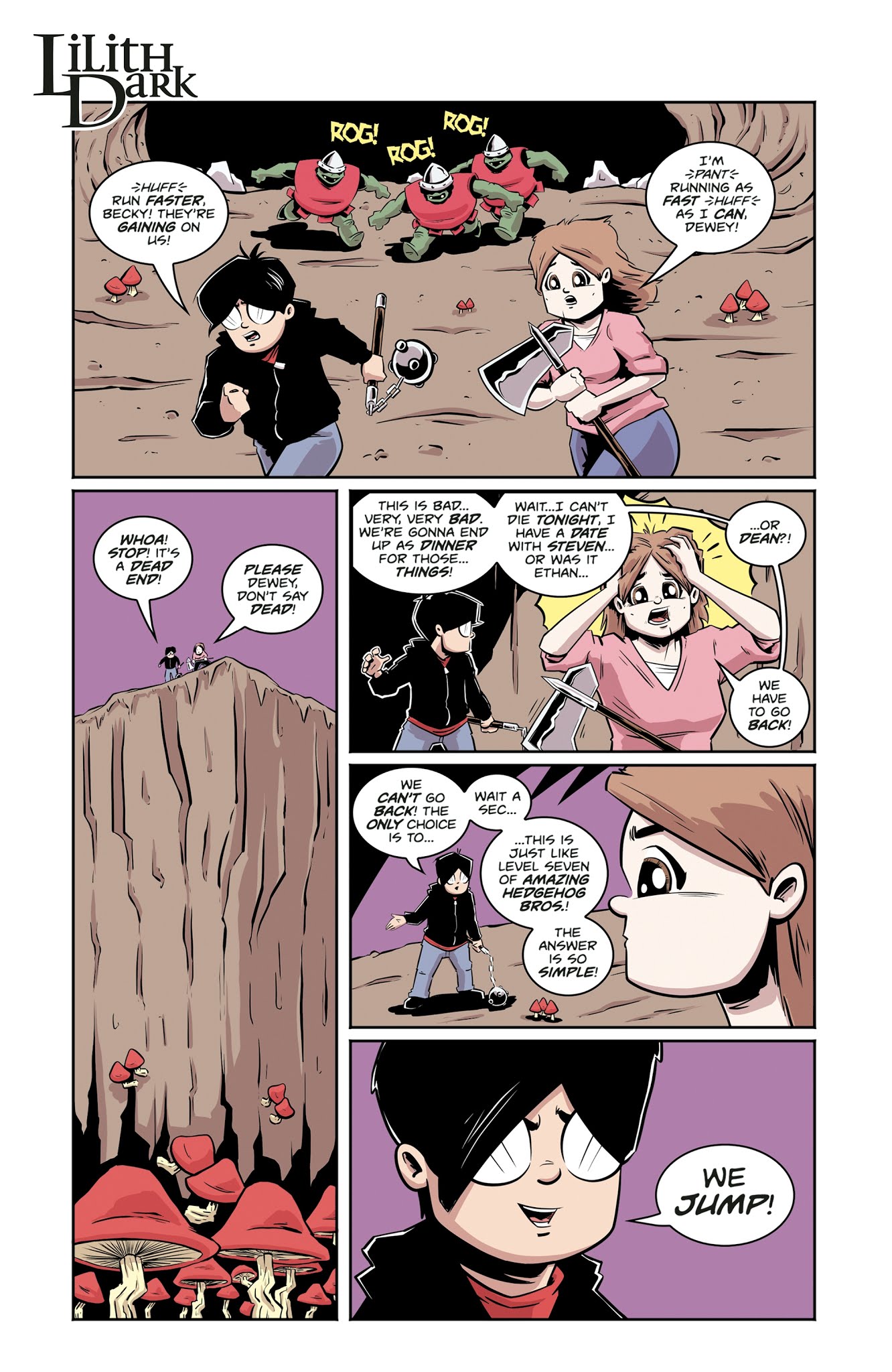 Read online Lilith Dark comic -  Issue #4 - 2