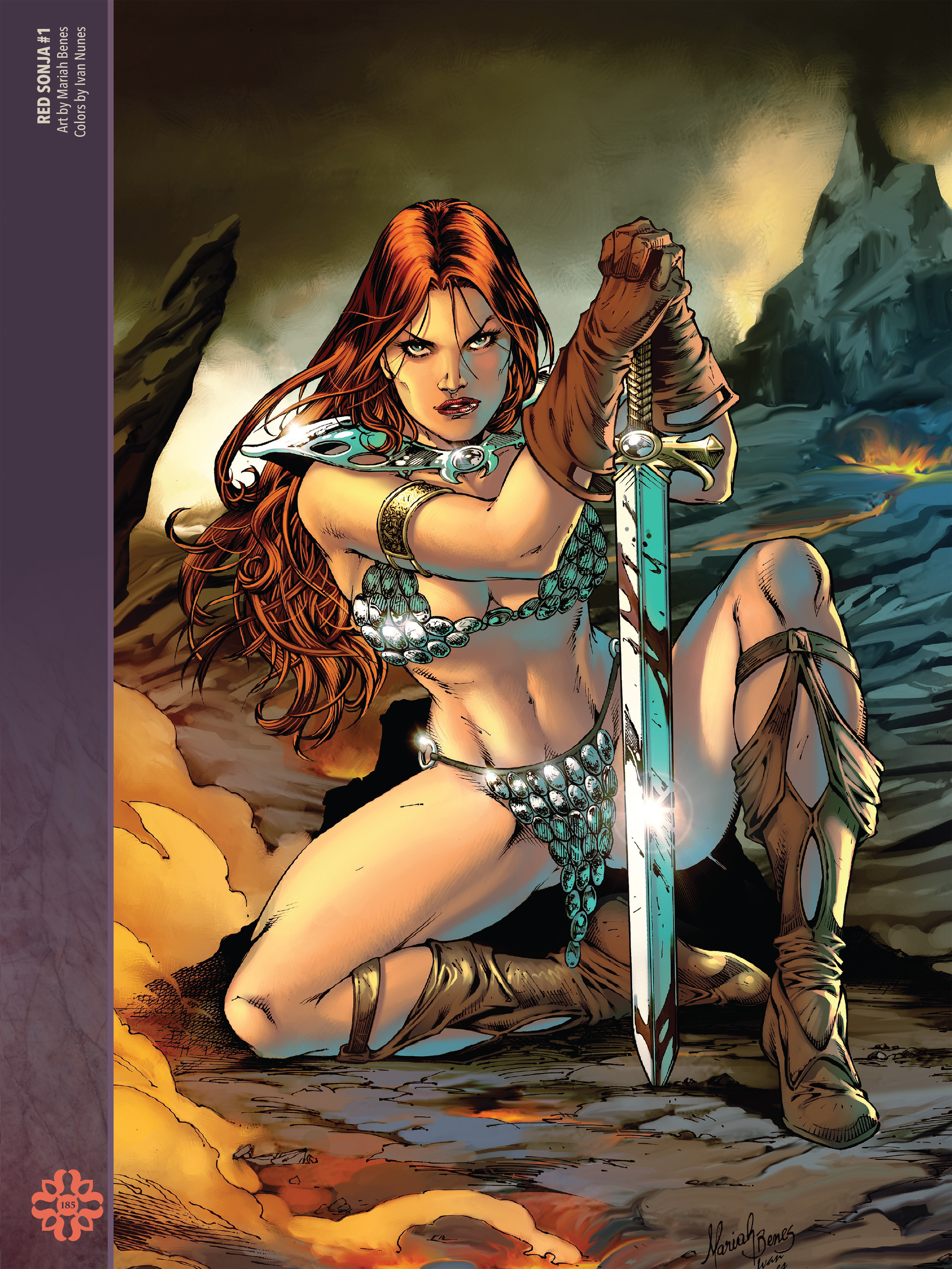 Read online The Art of Red Sonja comic -  Issue # TPB 2 (Part 2) - 86