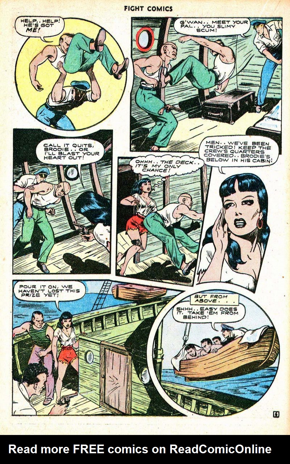 Read online Fight Comics comic -  Issue #36 - 32