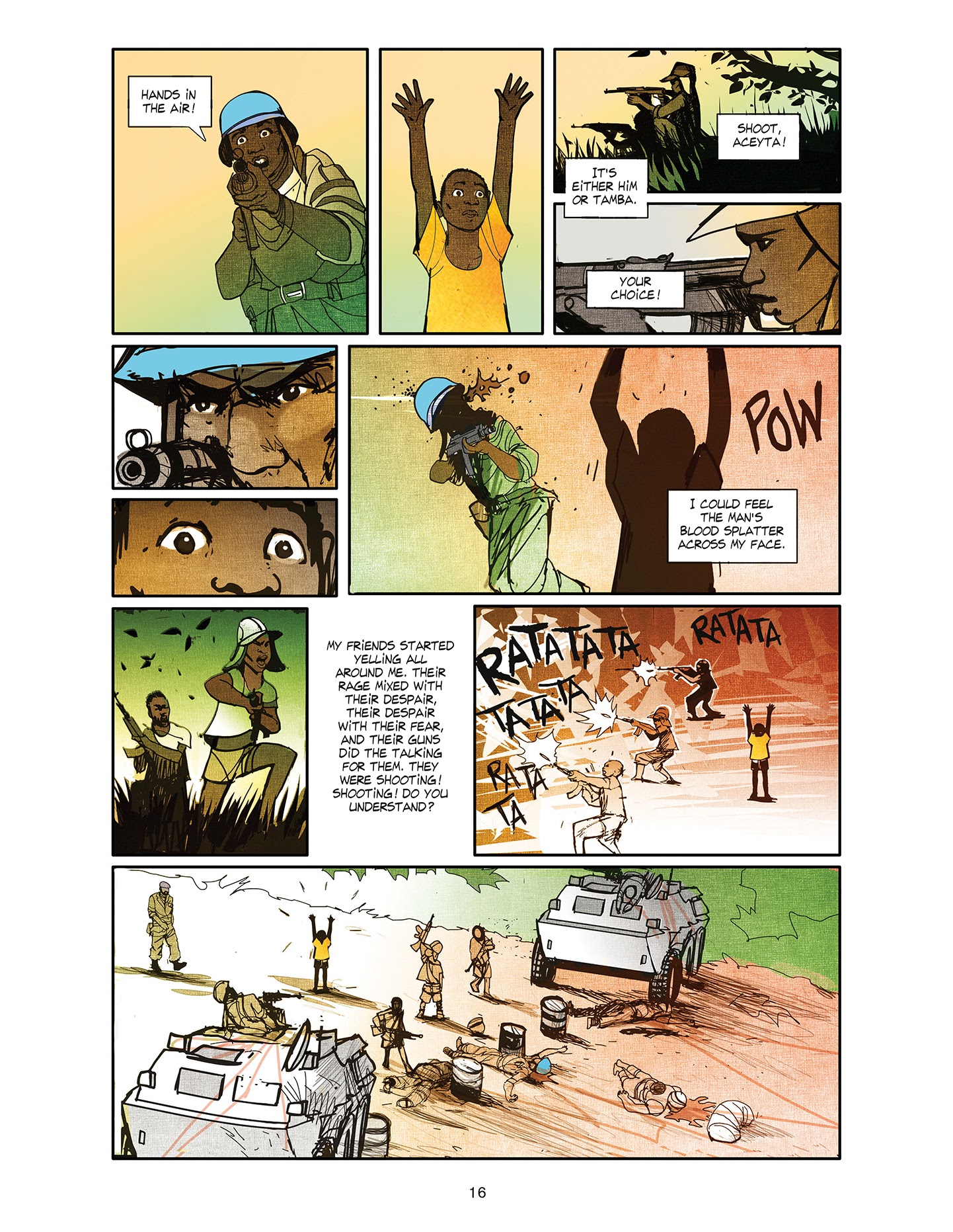 Read online Tamba, Child Soldier comic -  Issue # TPB - 17