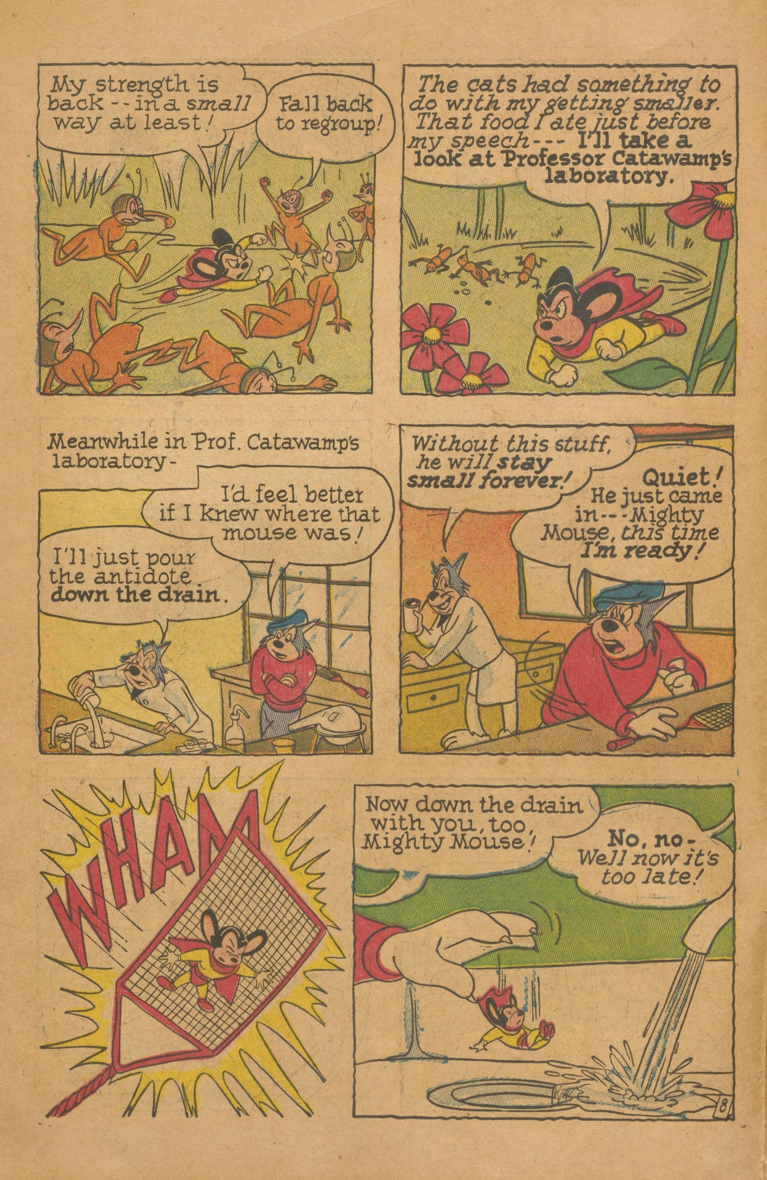 Read online Paul Terry's Mighty Mouse Comics comic -  Issue #70 - 10