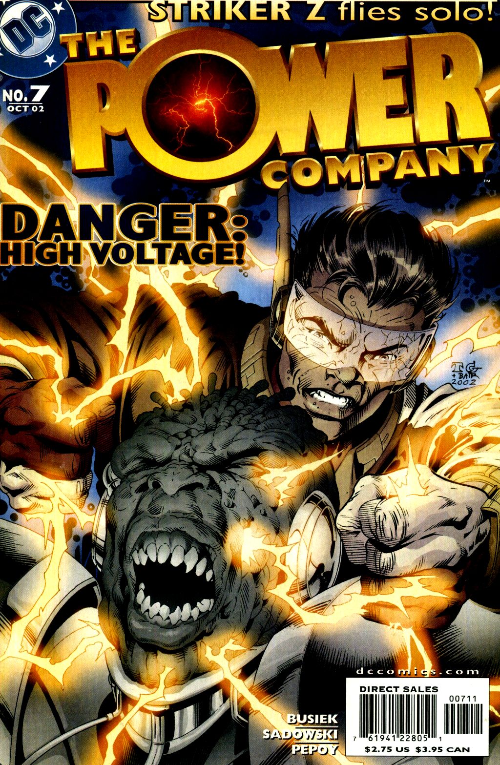 Read online The Power Company comic -  Issue #7 - 1