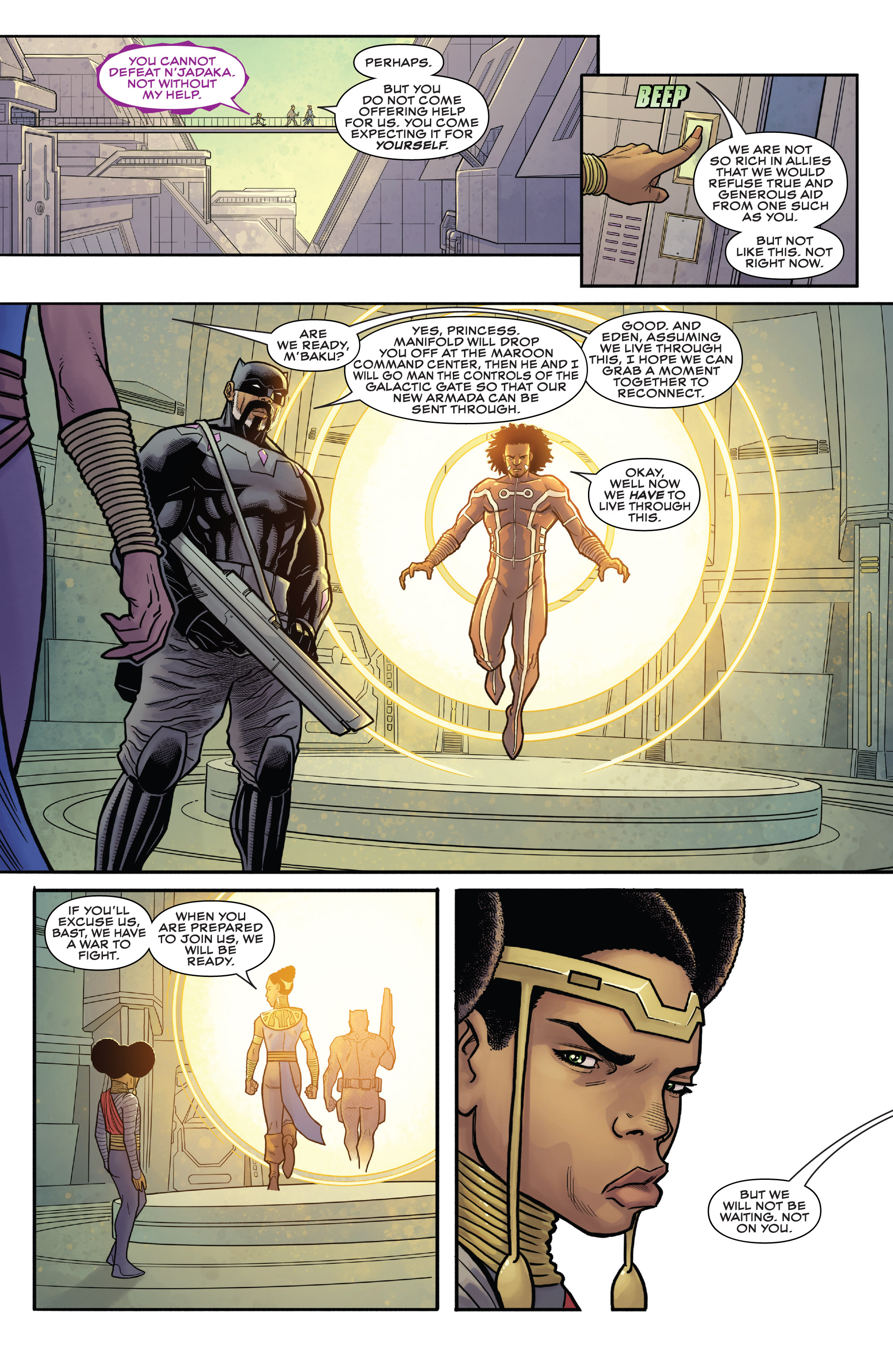 Read online Black Panther (2018) comic -  Issue #20 - 8