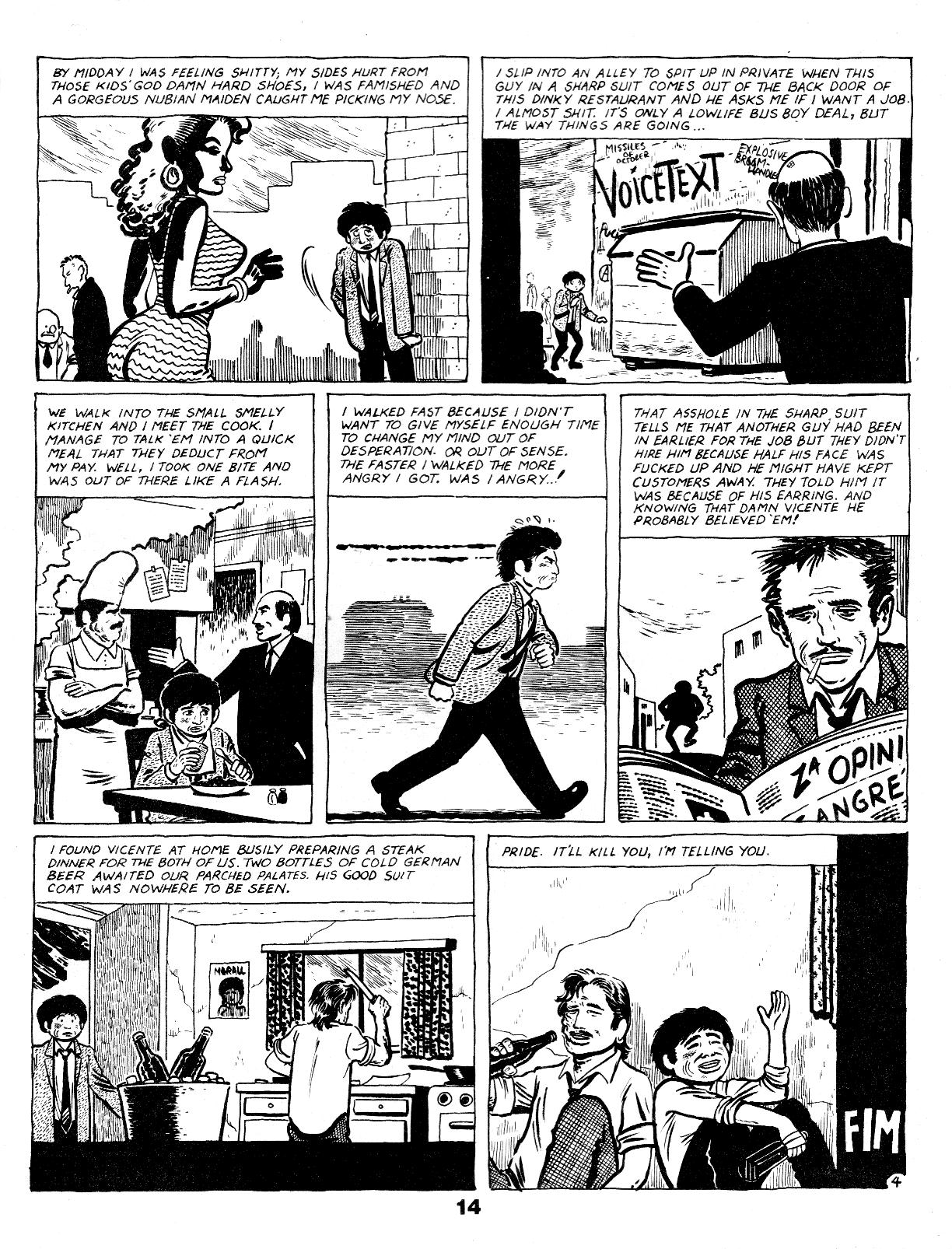 Read online Love and Rockets (1982) comic -  Issue #17 - 16