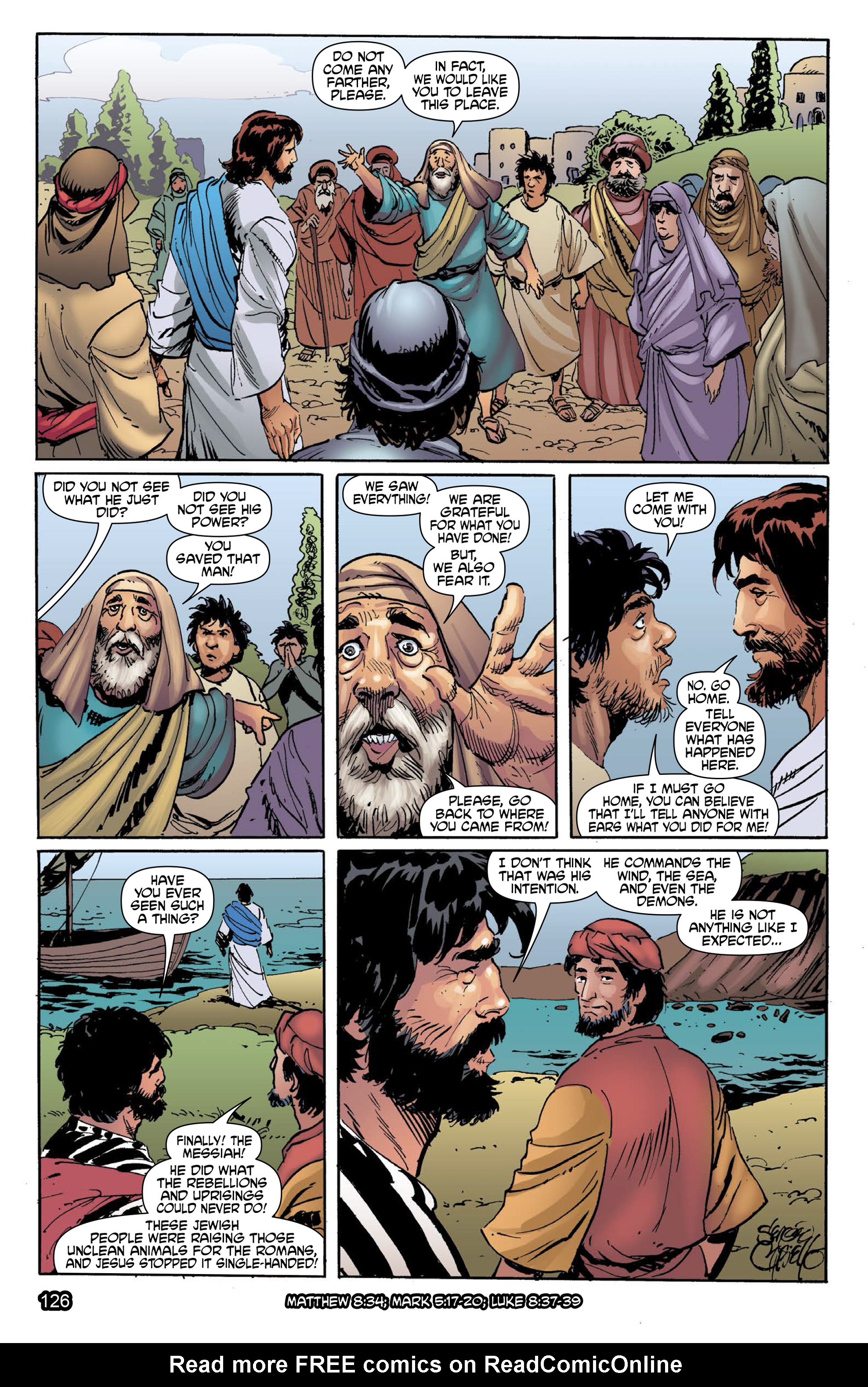 Read online The Kingstone Bible comic -  Issue #9 - 130