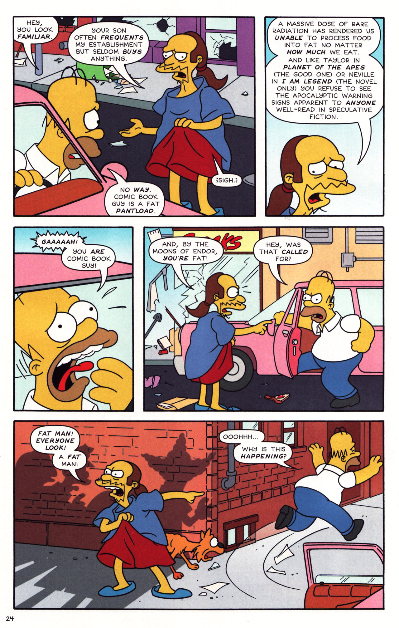 Read online Simpsons Comics comic -  Issue #137 - 19