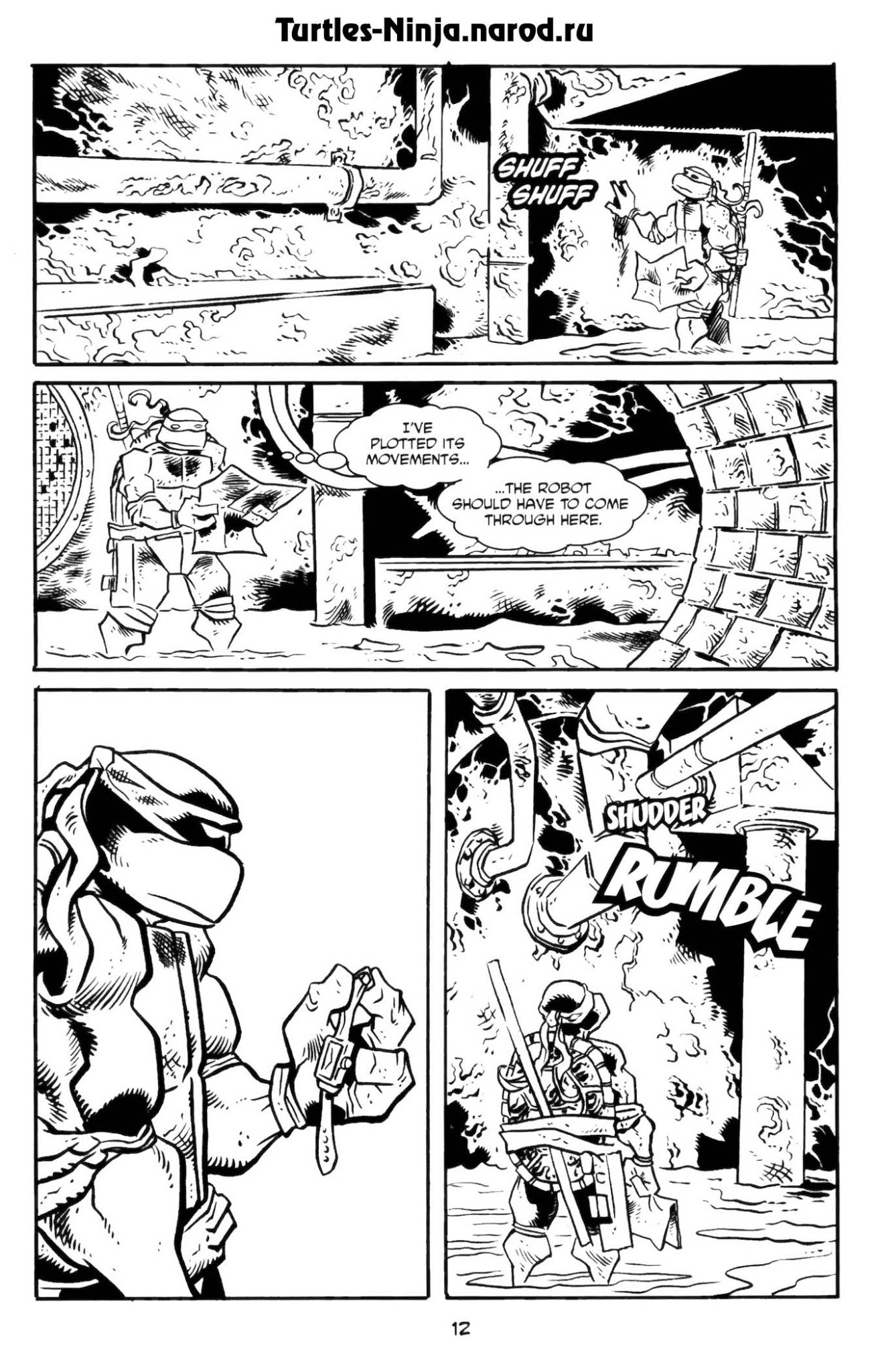 Read online Donatello The Brain Thief comic -  Issue #3 - 14
