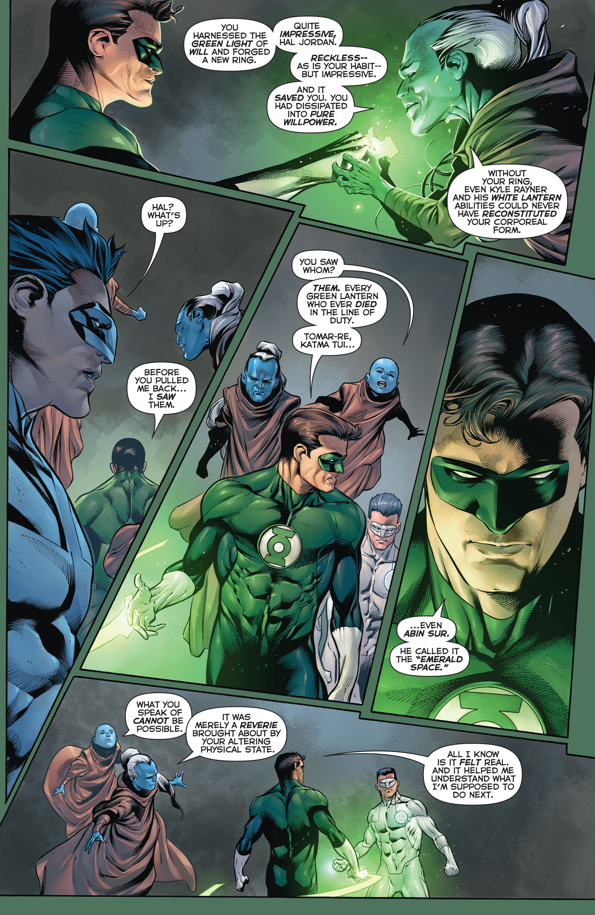 Read online Hal Jordan And The Green Lantern Corps comic -  Issue #11 - 11