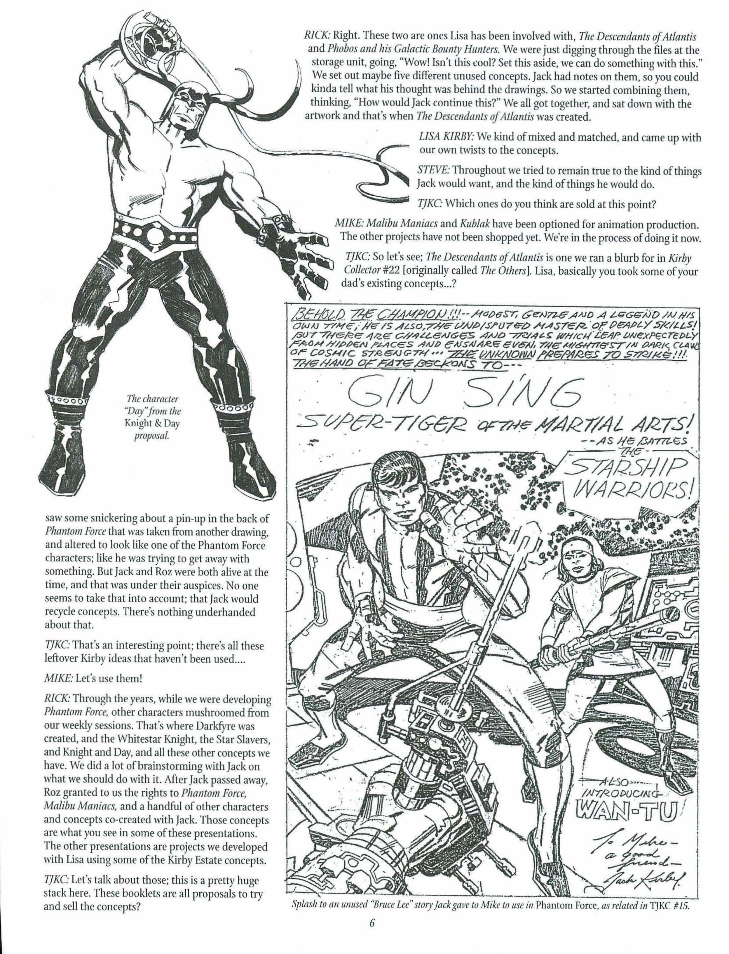 Read online The Jack Kirby Collector comic -  Issue #27 - 40