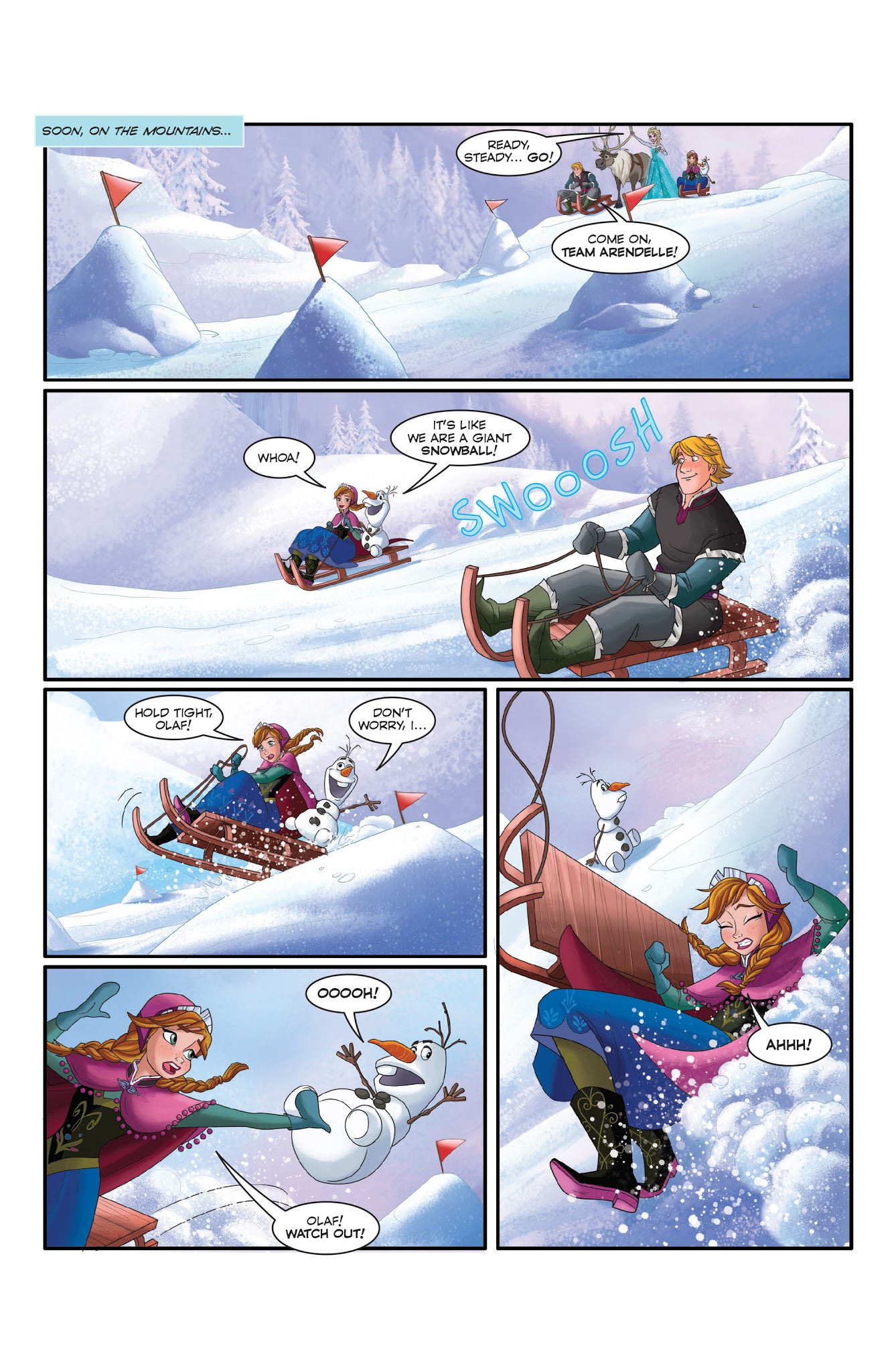 Read online Disney Frozen comic -  Issue #5 - 10