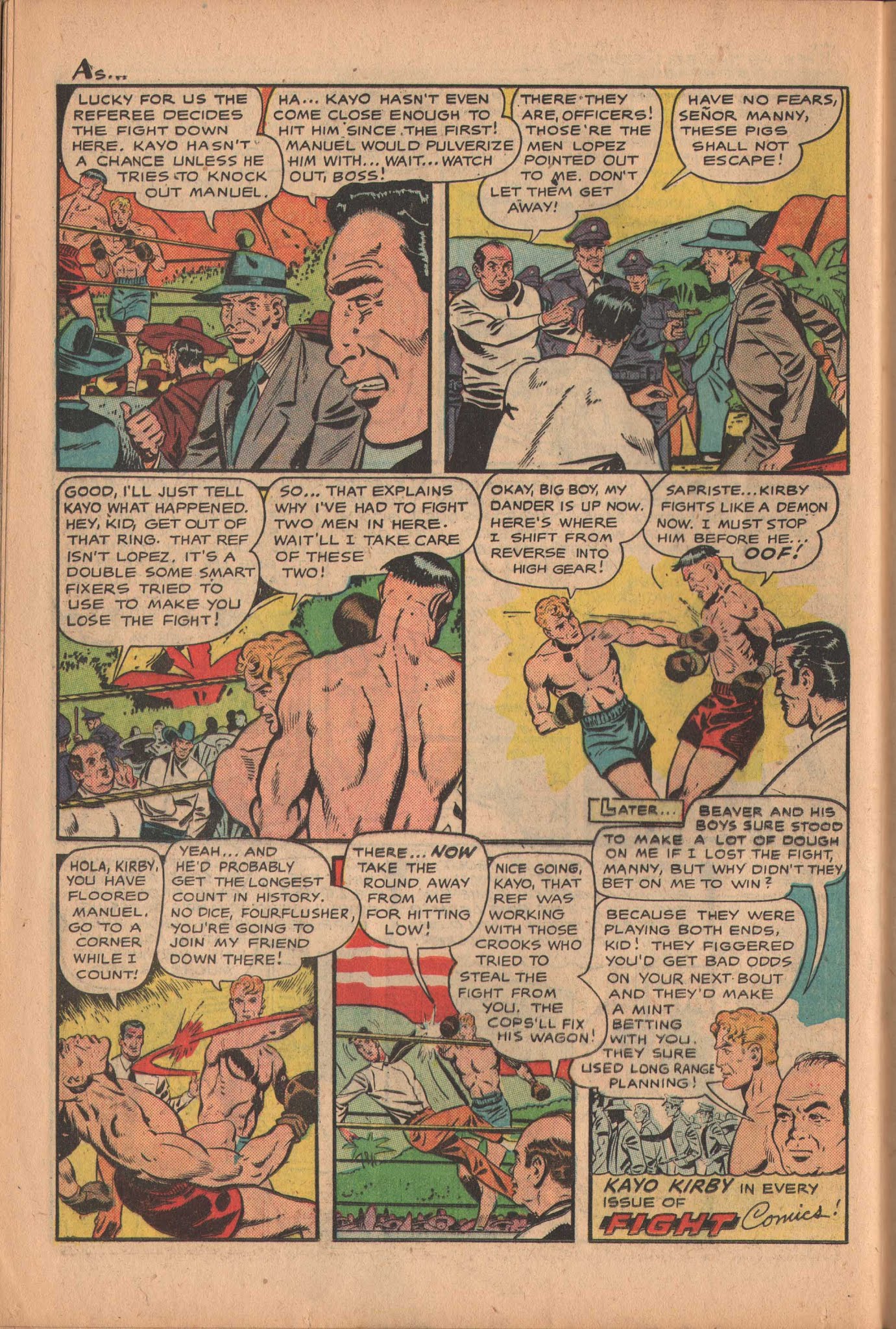 Read online Fight Comics comic -  Issue #70 - 24