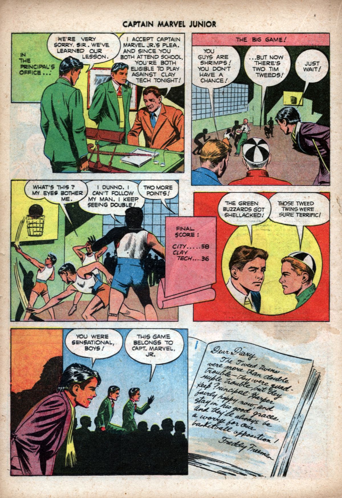 Read online Captain Marvel, Jr. comic -  Issue #27 - 20