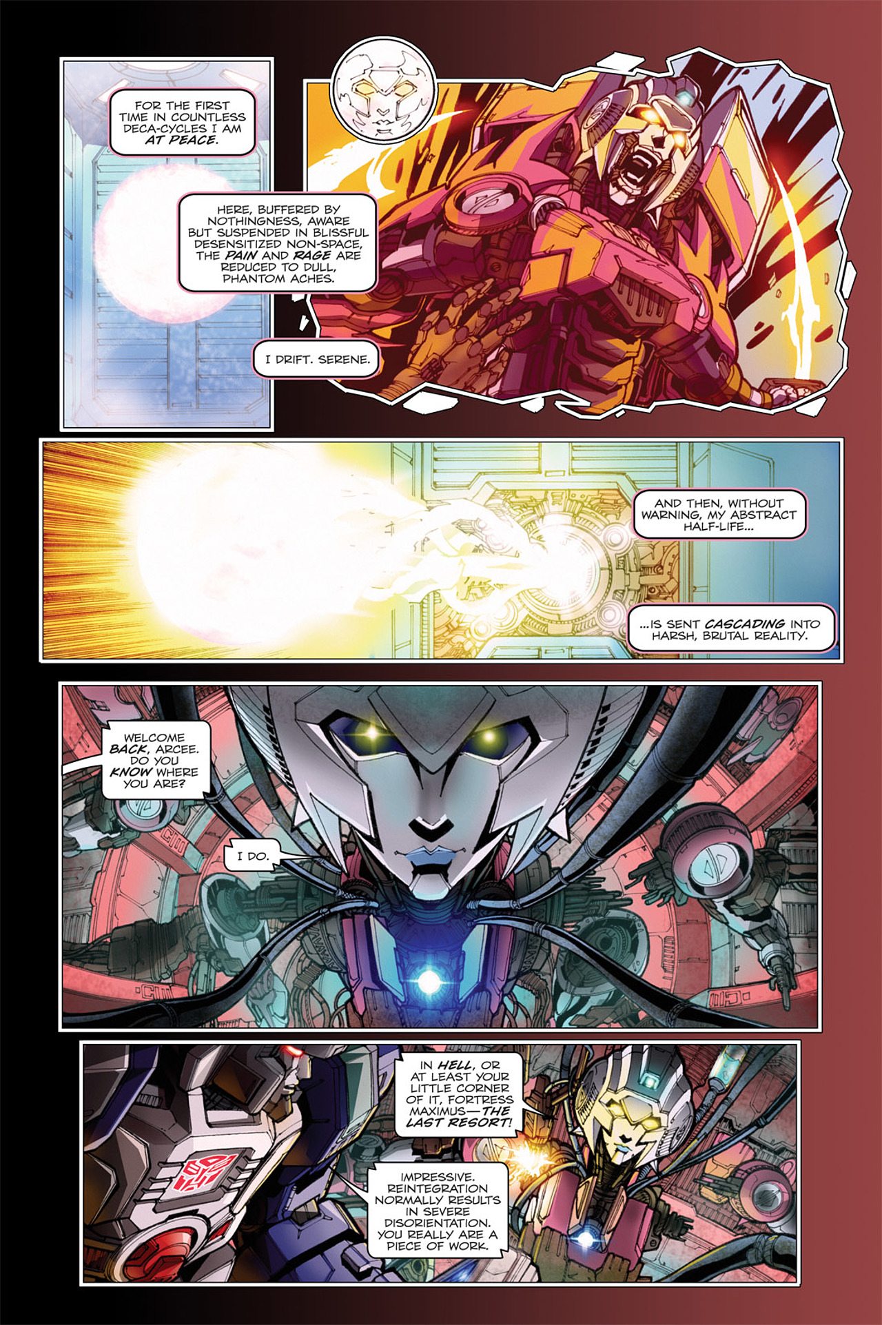 Read online Transformers Spotlight Arcee comic Issue Full