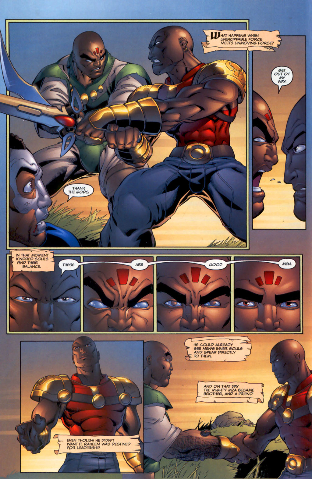 Read online The Nine Rings of Wu-Tang comic -  Issue #1 - 12