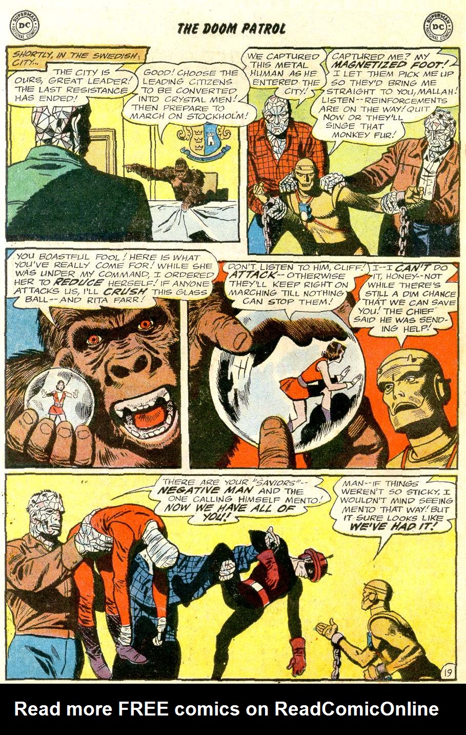 Read online Doom Patrol (1964) comic -  Issue #97 - 26