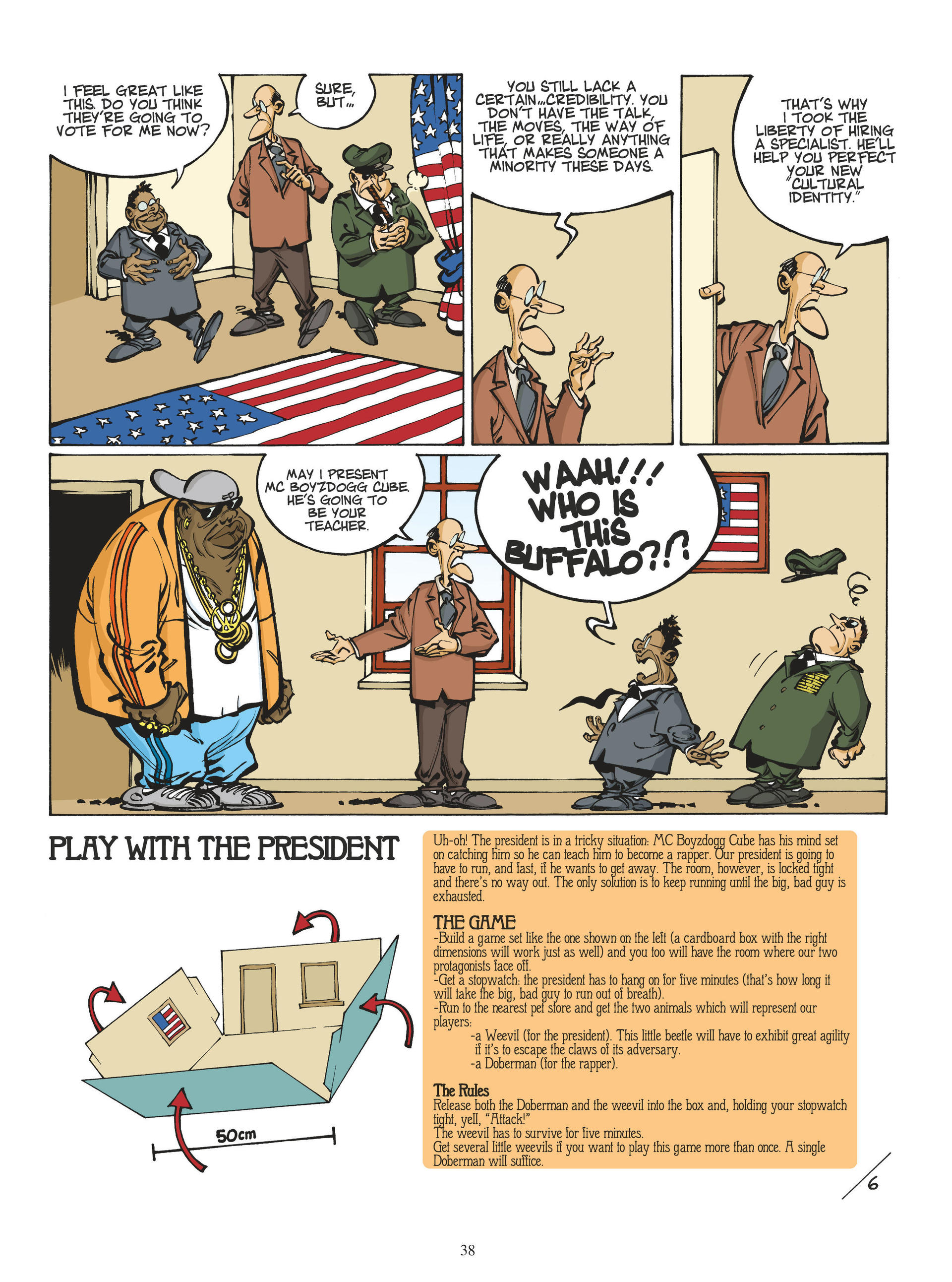 Read online Mister President comic -  Issue #1 - 38