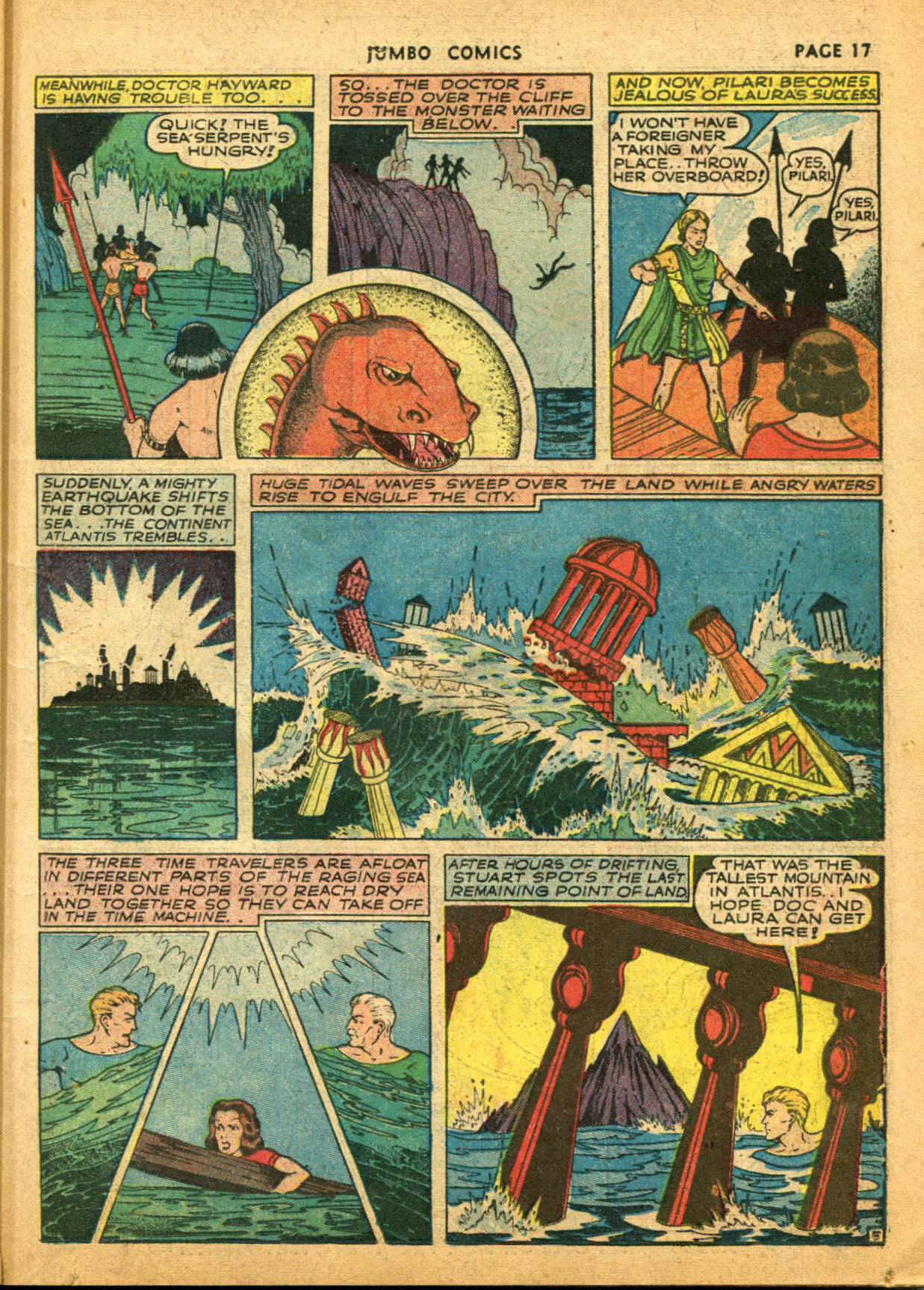 Read online Jumbo Comics comic -  Issue #30 - 19