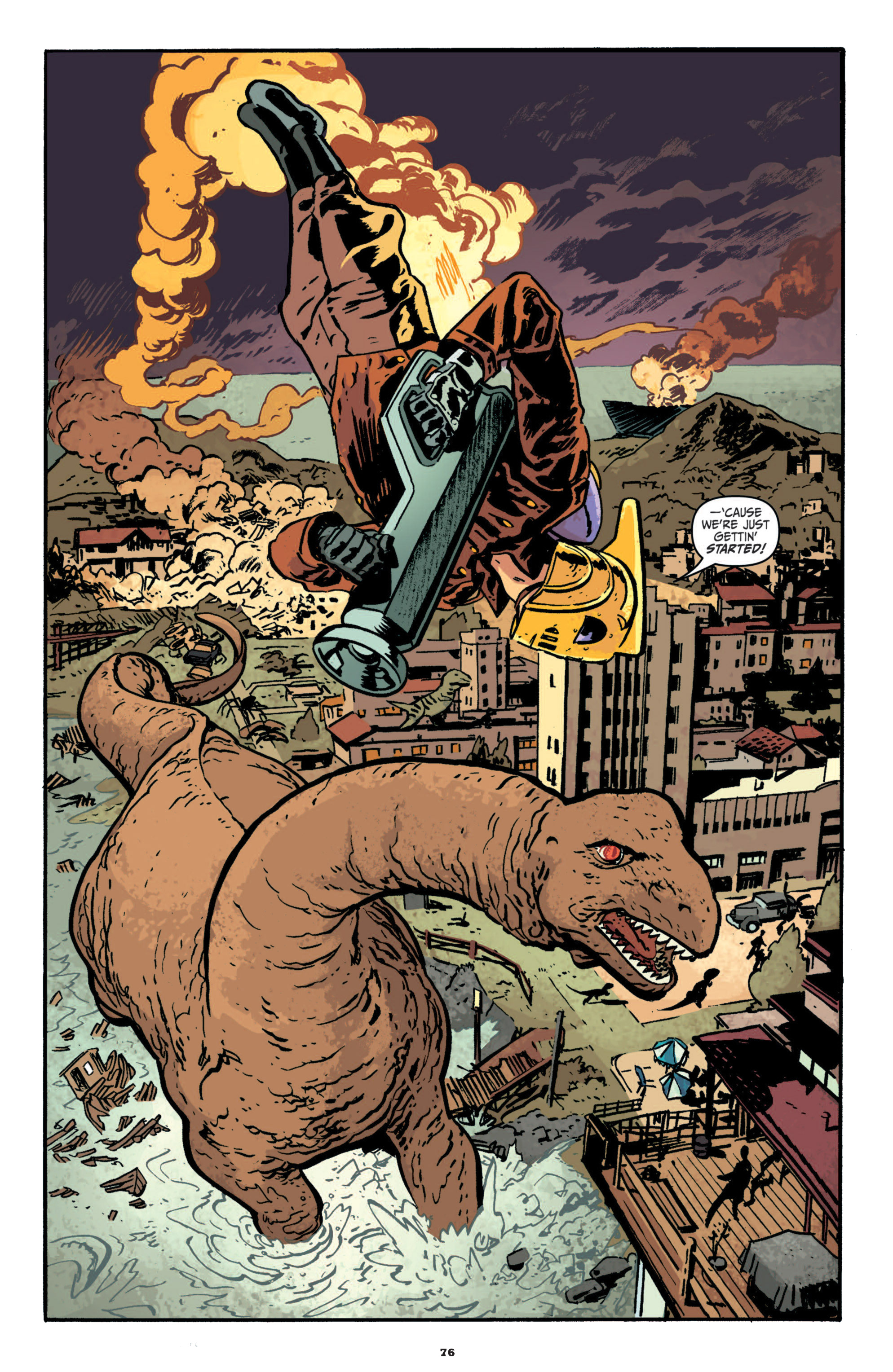 Read online The Rocketeer: Cargo of Doom comic -  Issue # TPB - 73
