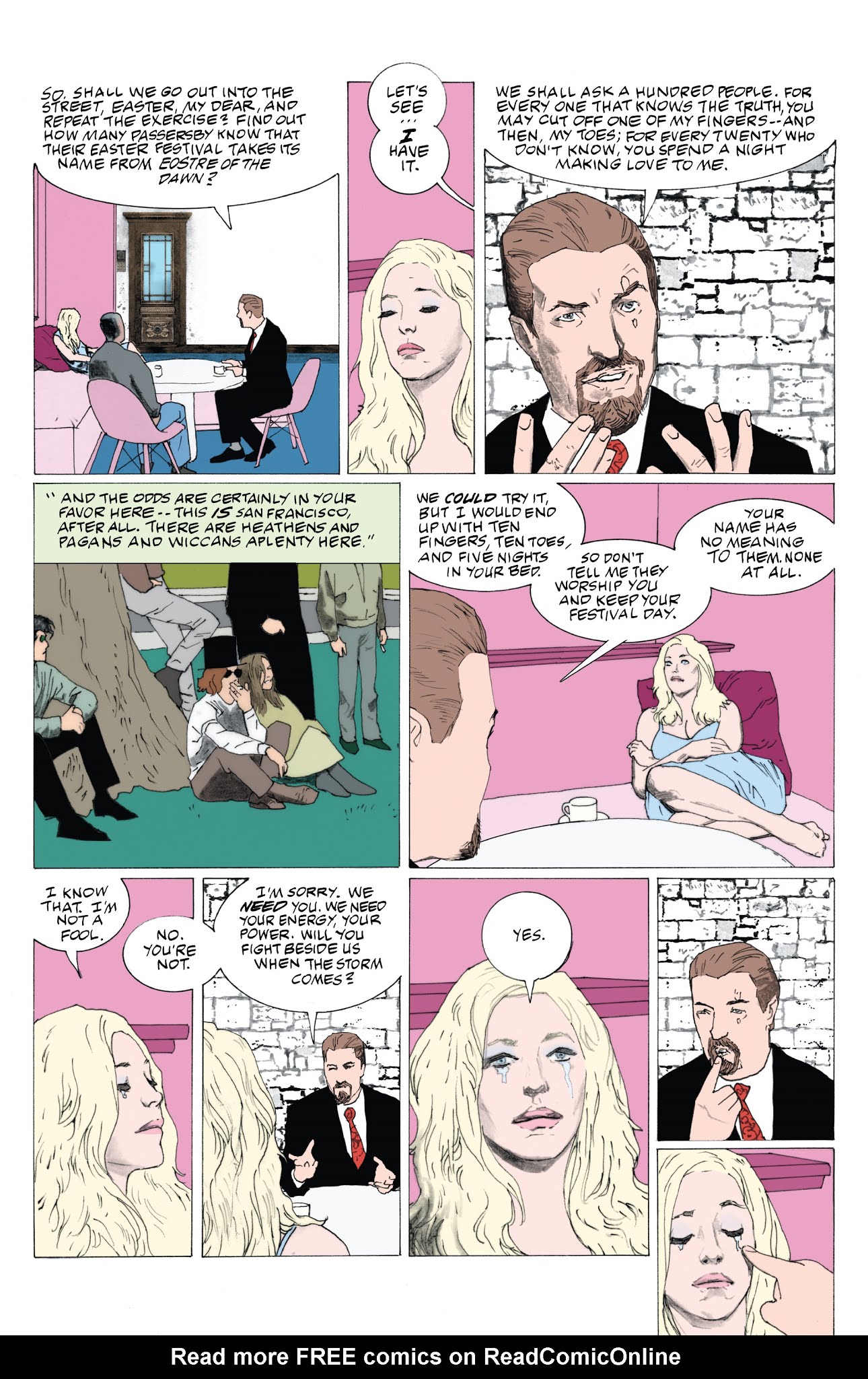 Read online American Gods: My Ainsel comic -  Issue #4 - 19