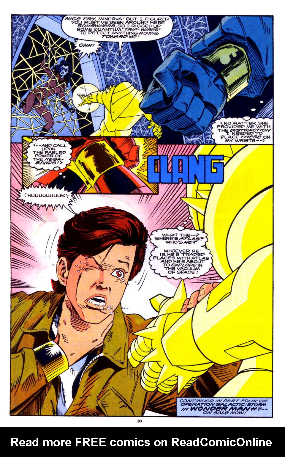 Read online Quasar comic -  Issue #32 - 23