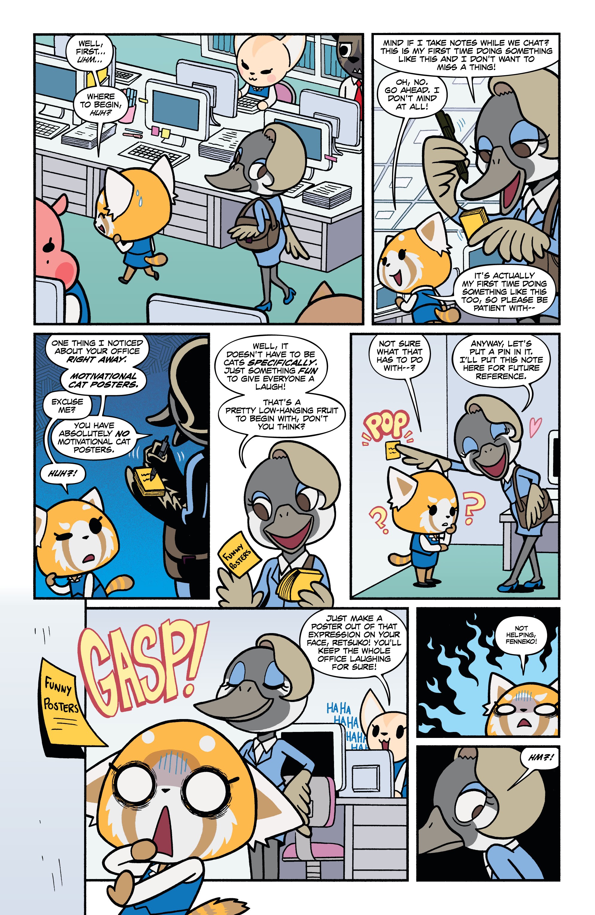 Read online Aggretsuko comic -  Issue #3 - 6