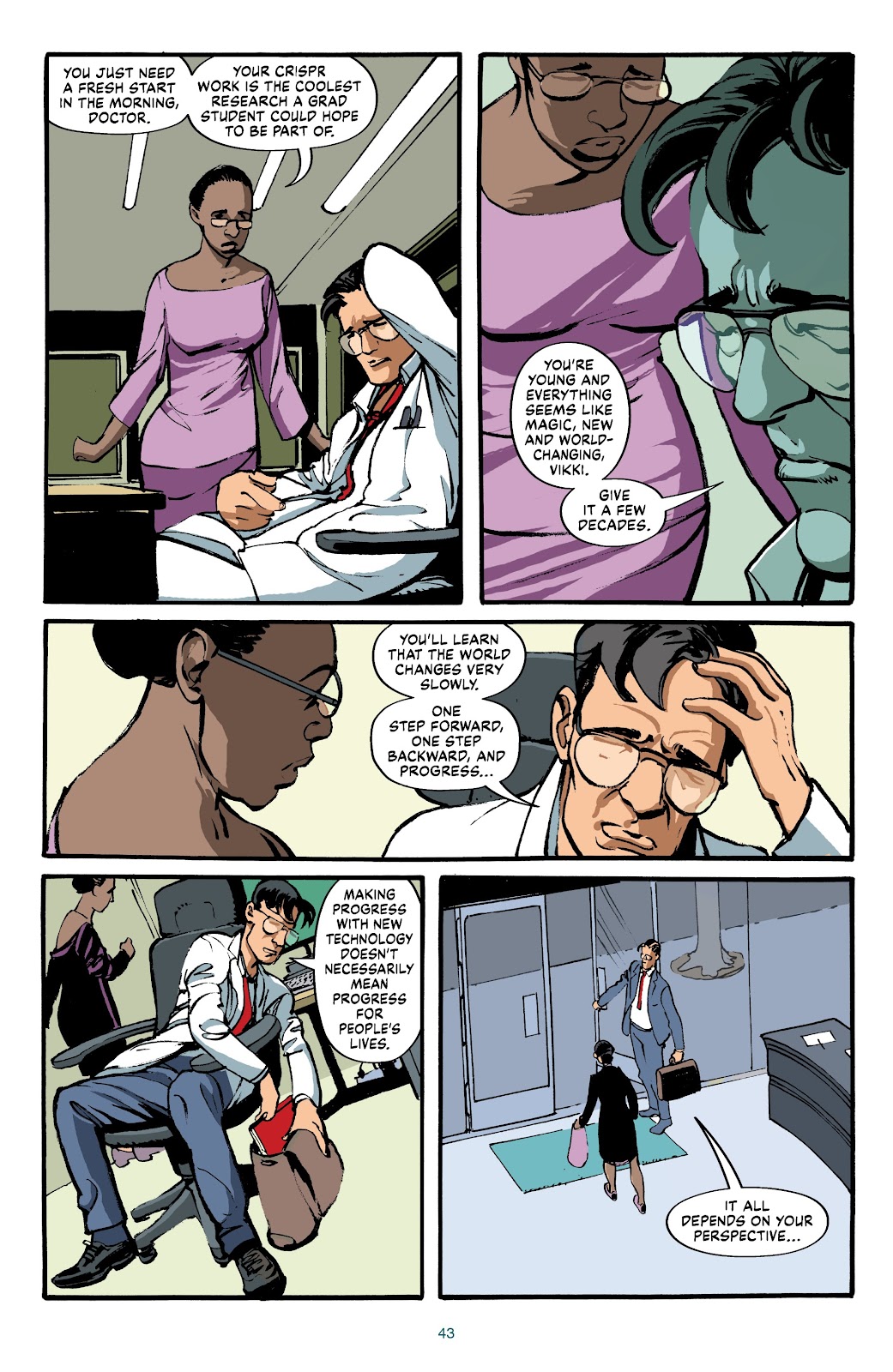 Unfinished Business issue TPB - Page 43