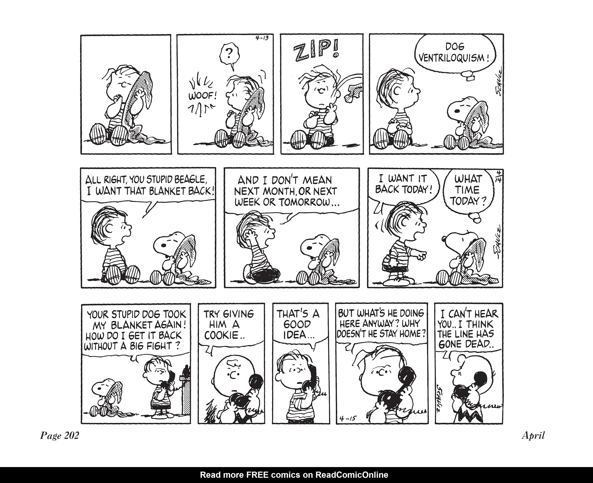 Read online The Complete Peanuts comic -  Issue # TPB 21 - 216