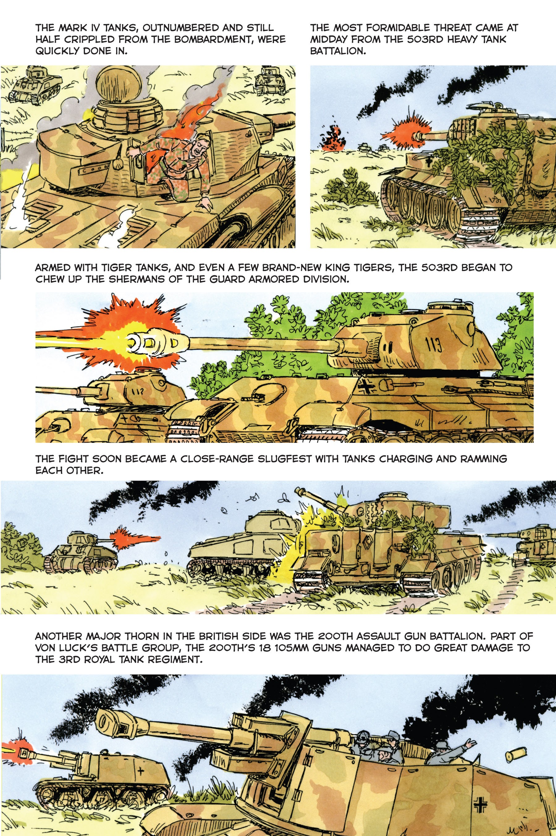 Read online Normandy: A Graphic History of D-Day, the Allied Invasion of Hitler's Fortress Europe comic -  Issue # TPB - 68