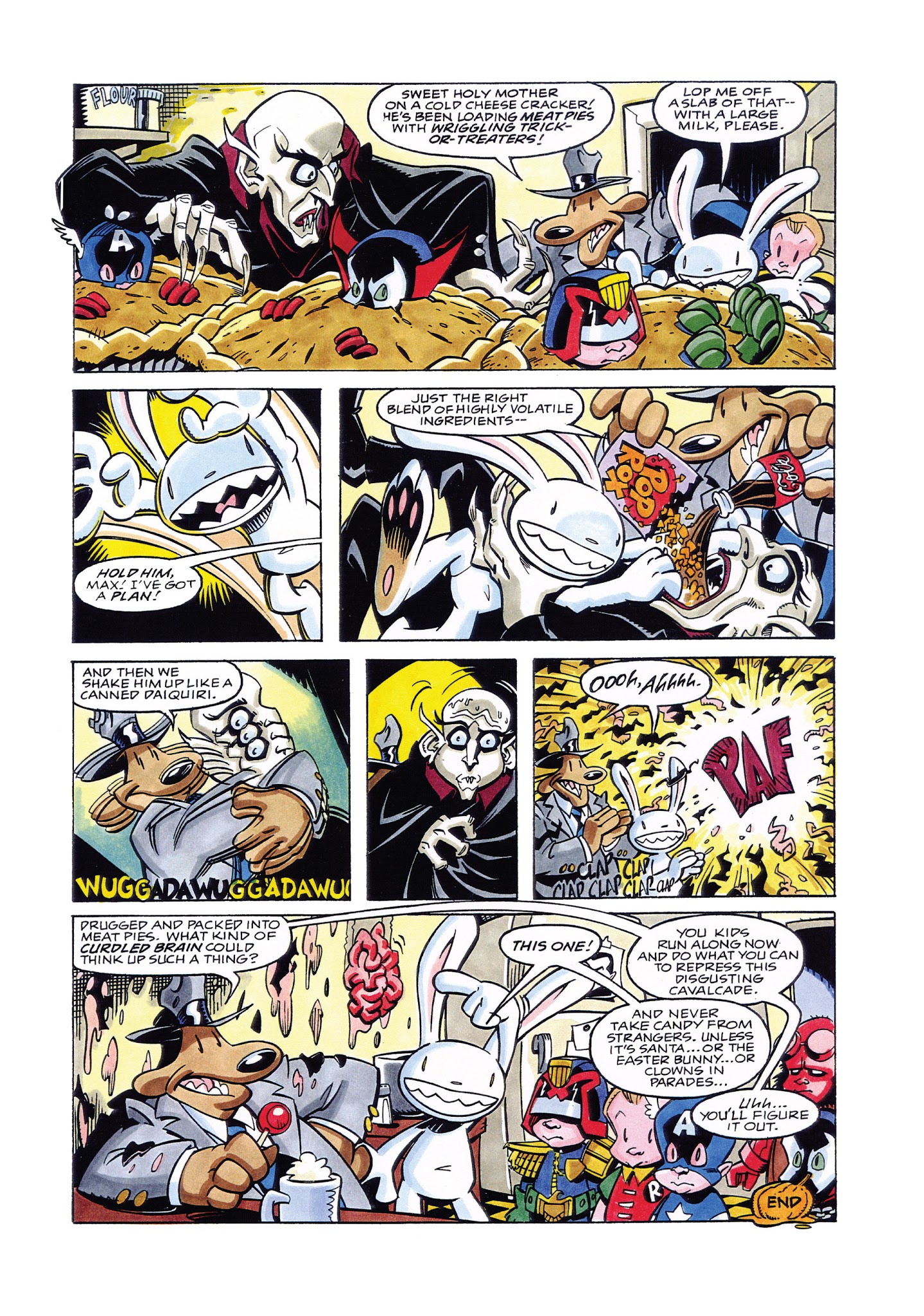 Read online Sam & Max Surfin' The Highway comic -  Issue # TPB - 181