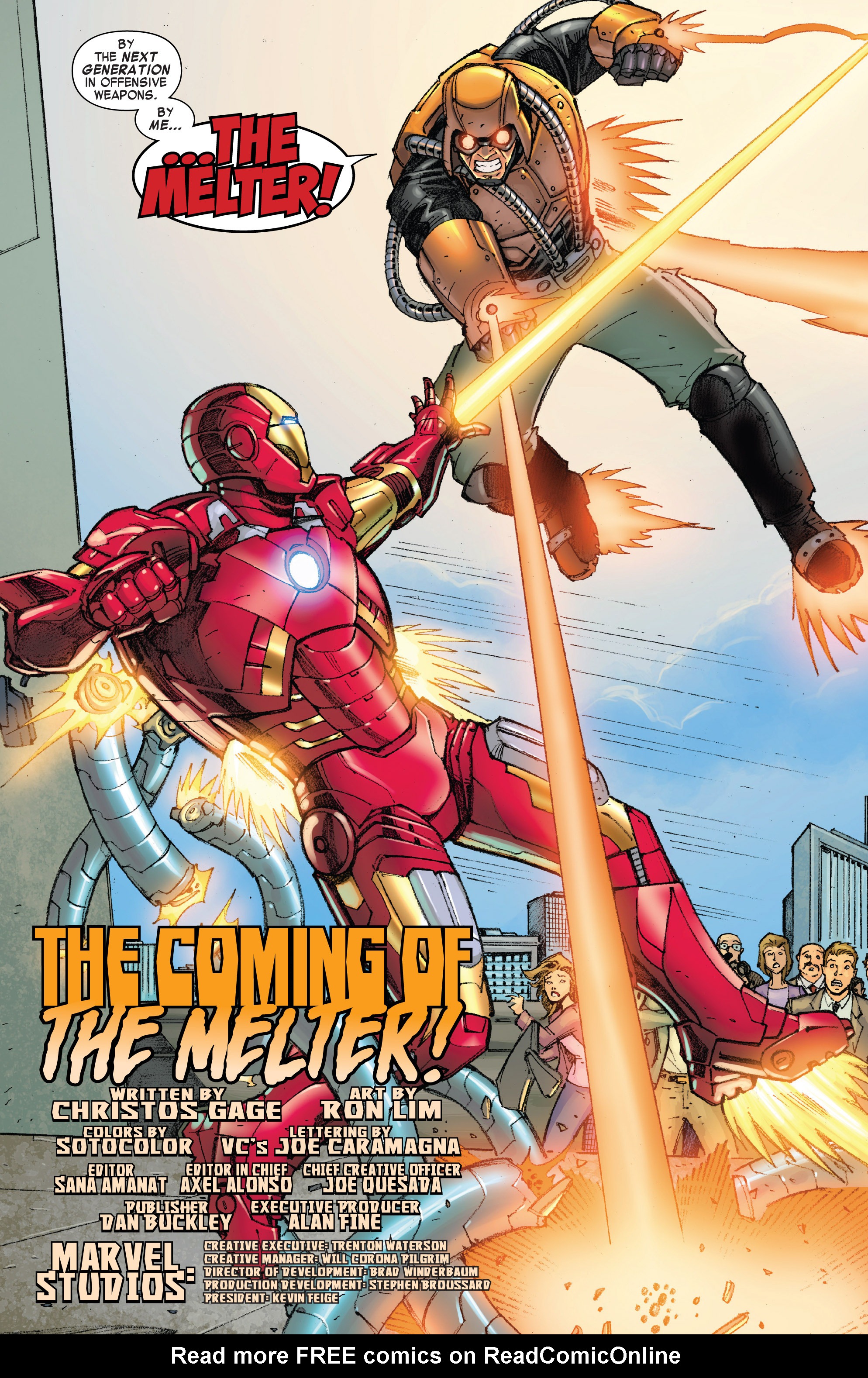 Read online Iron Man: The Coming of the Melter comic -  Issue # Full - 3