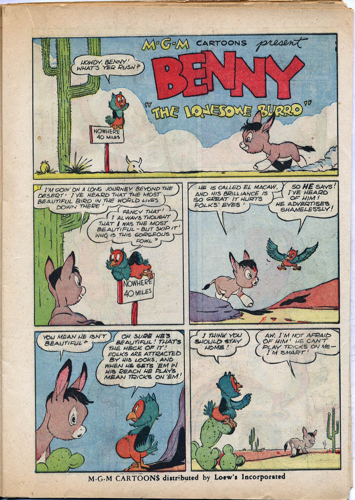 Read online Our Gang Comics comic -  Issue #10 - 23