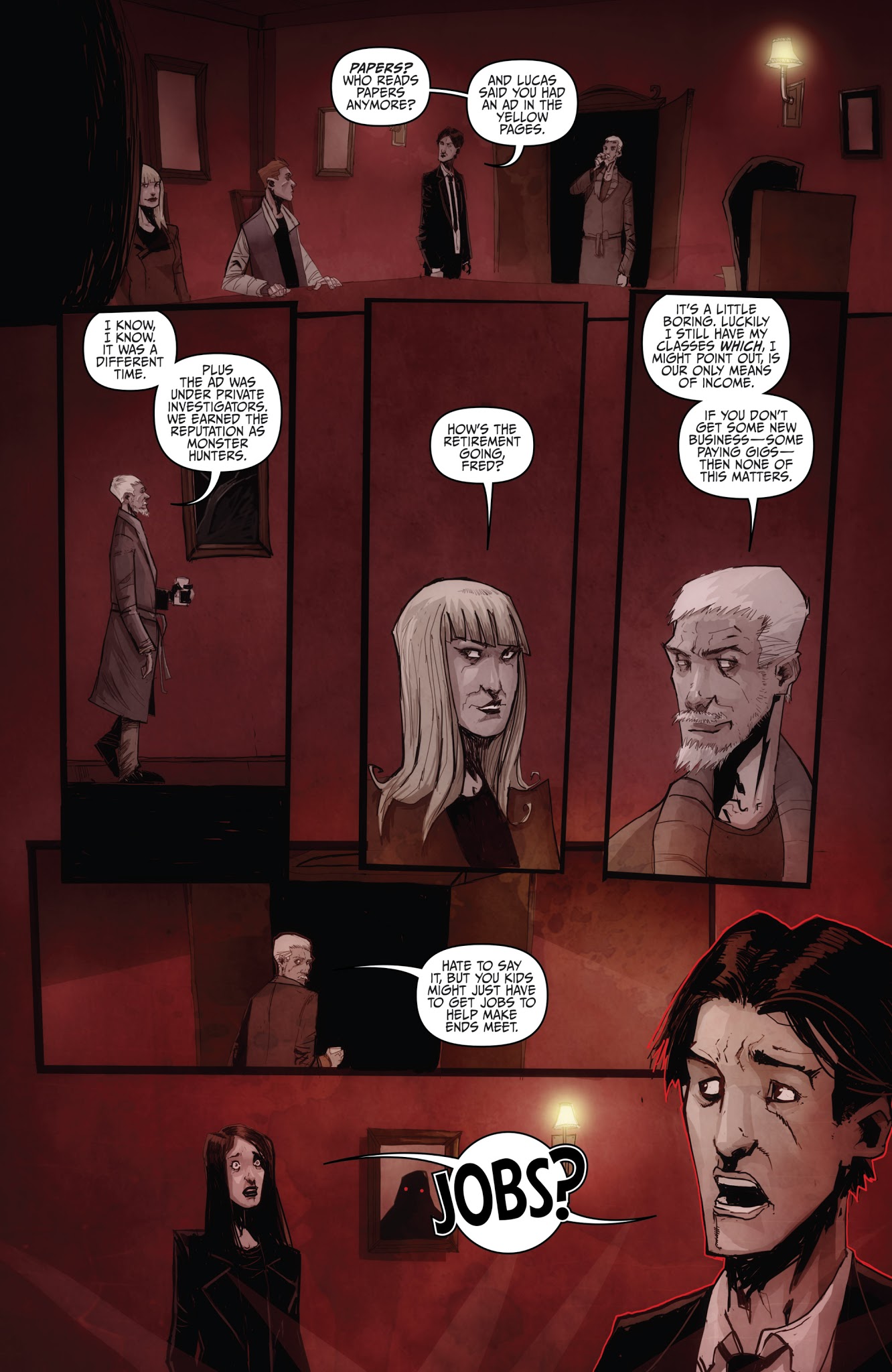 Read online October Faction: Supernatural Dreams comic -  Issue #1 - 7