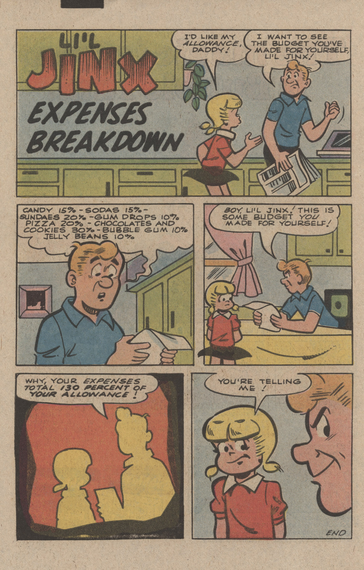 Read online Archie's Joke Book Magazine comic -  Issue #282 - 10