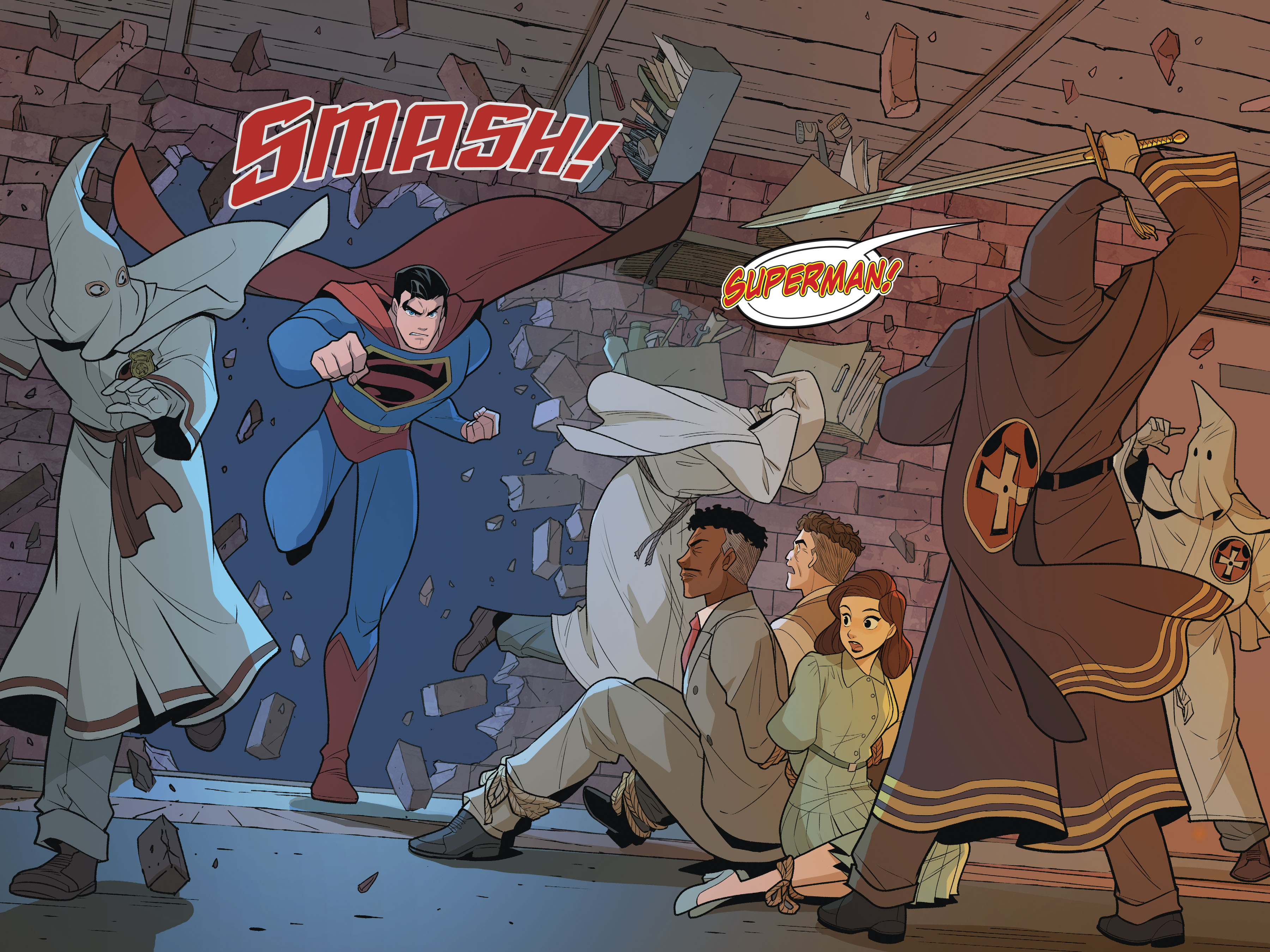 Read online Superman Smashes the Klan comic -  Issue #3 - 21