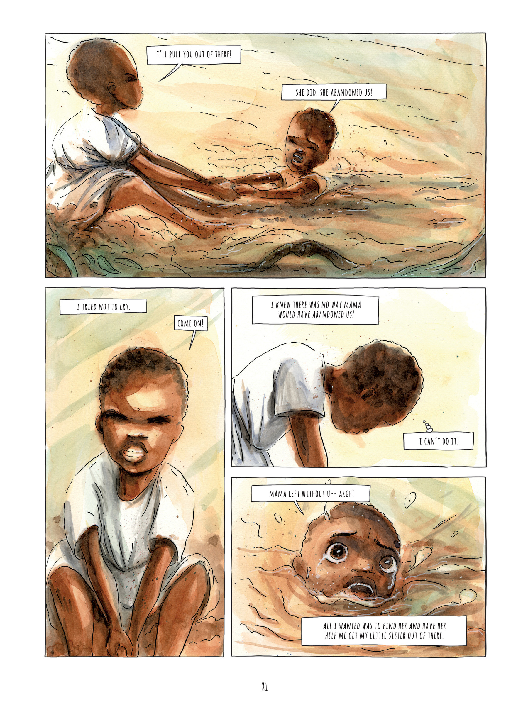 Read online Alice on the Run: One Child's Journey Through the Rwandan Civil War comic -  Issue # TPB - 80