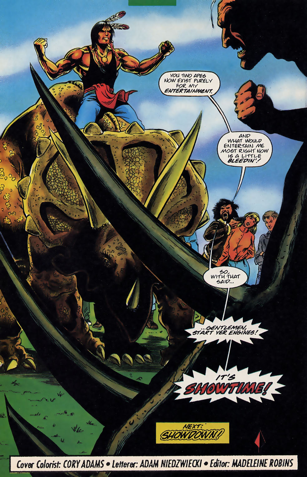 Read online Turok, Dinosaur Hunter (1993) comic -  Issue #22 - 22