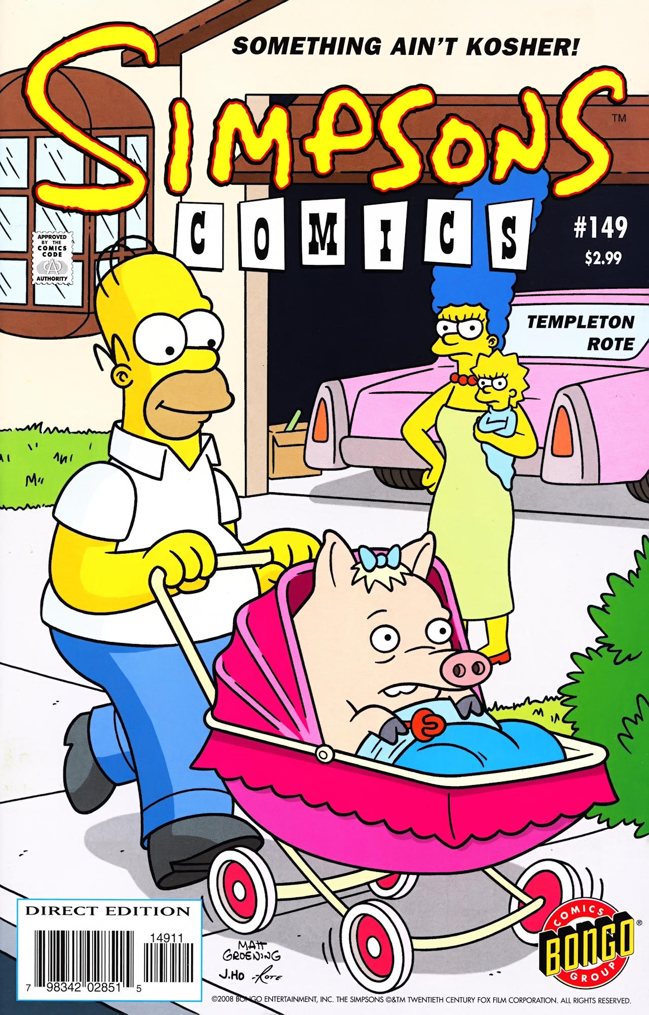 Read online Simpsons Comics comic -  Issue #149 - 1