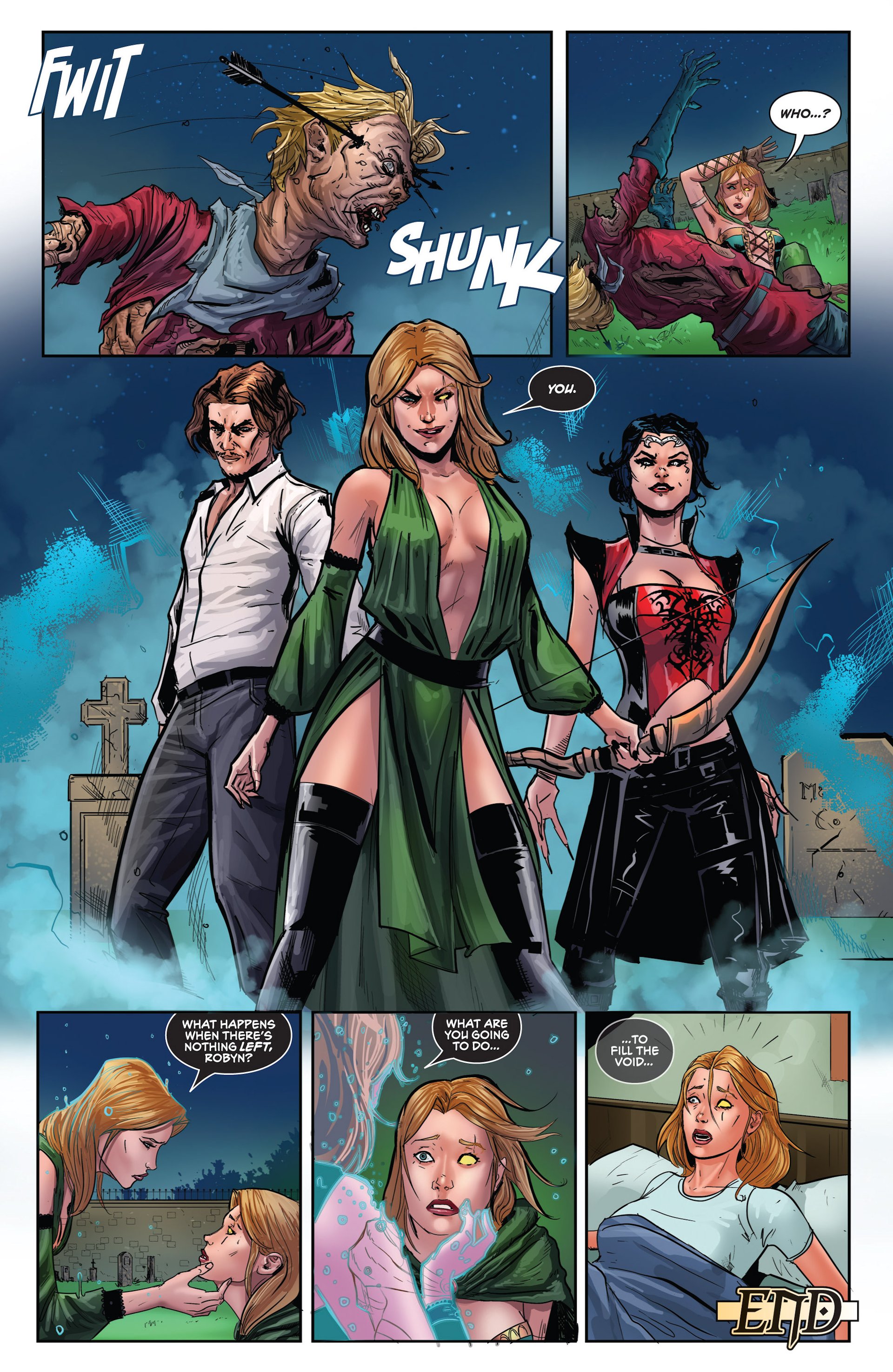 Read online Grimm Fairy Tales presents Robyn Hood: Age of Darkness comic -  Issue # Full - 40