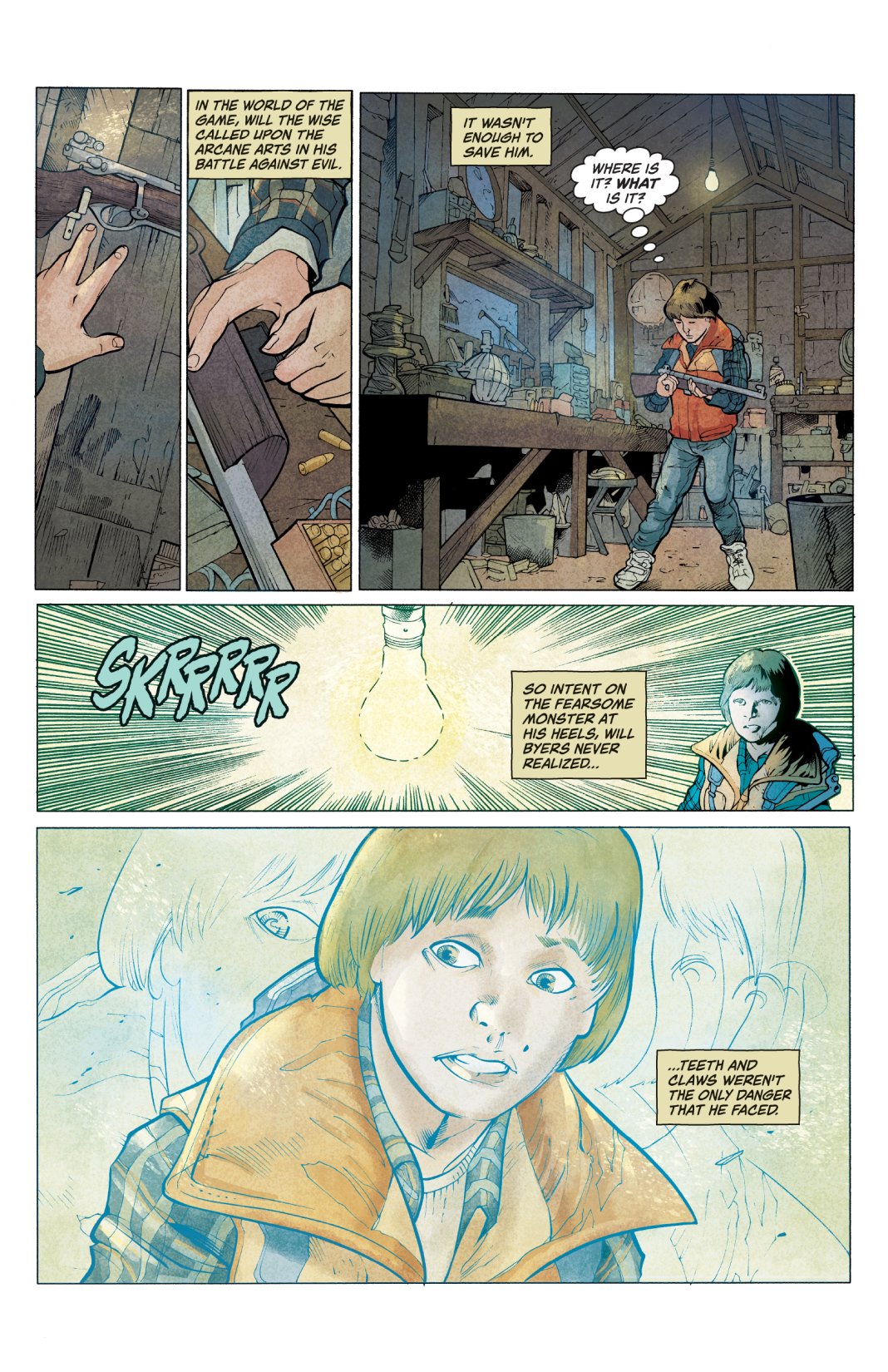 Read online Stranger Things Ashcan comic -  Issue # Full - 4