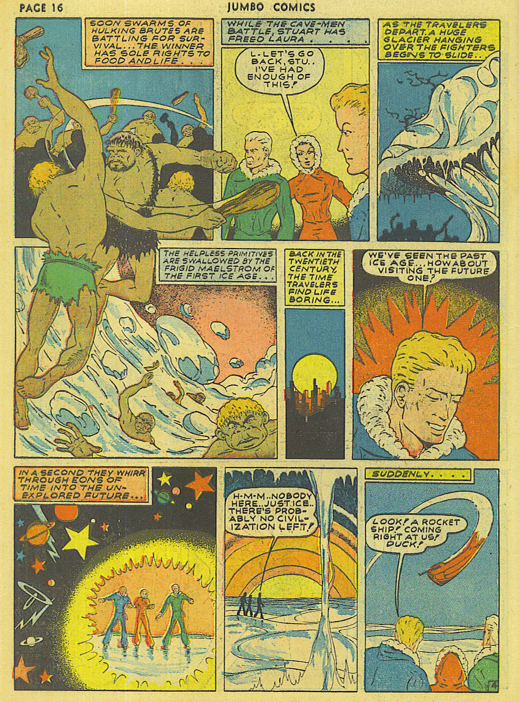 Read online Jumbo Comics comic -  Issue #28 - 18