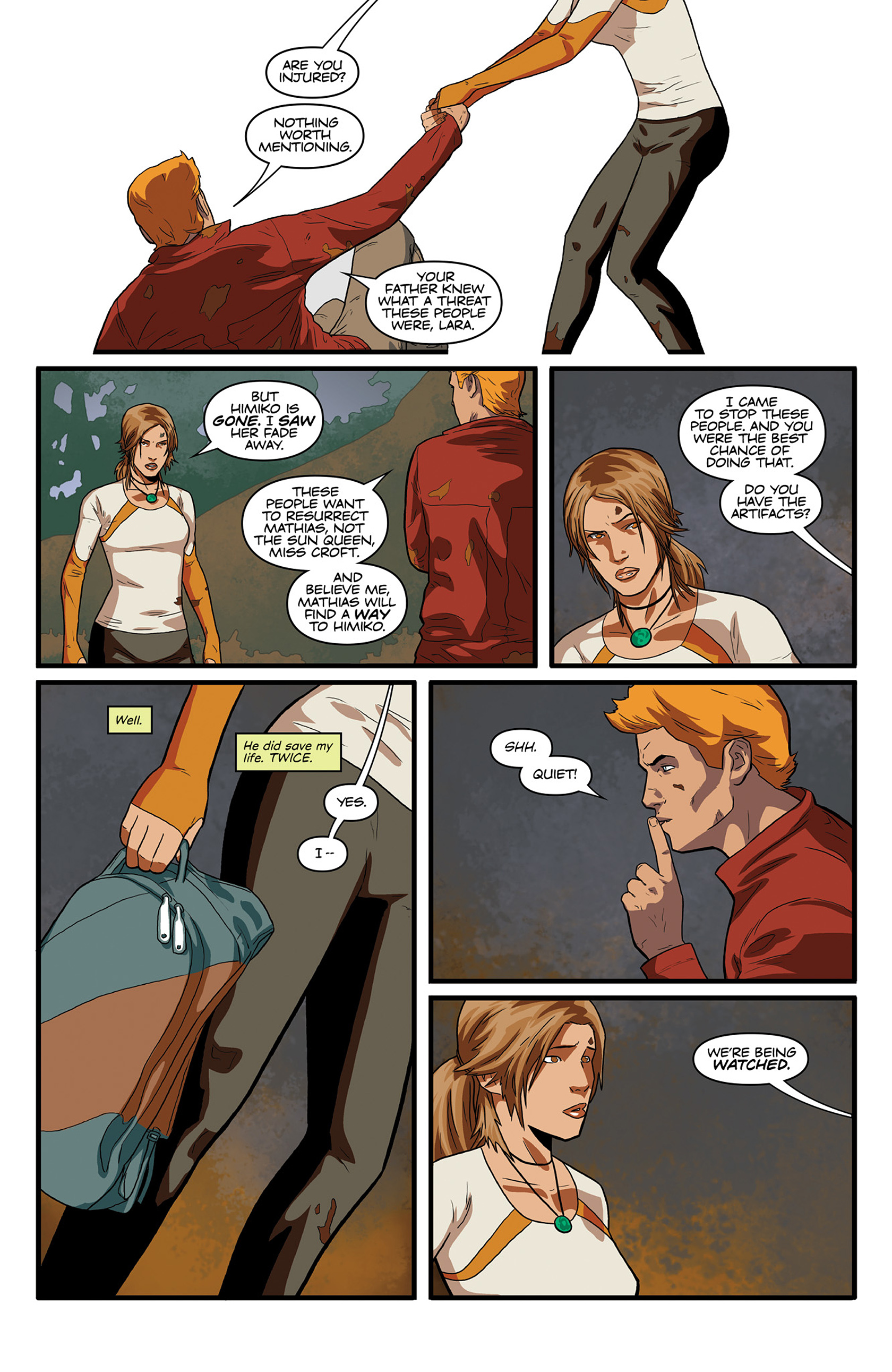 Read online Tomb Raider (2014) comic -  Issue #5 - 21