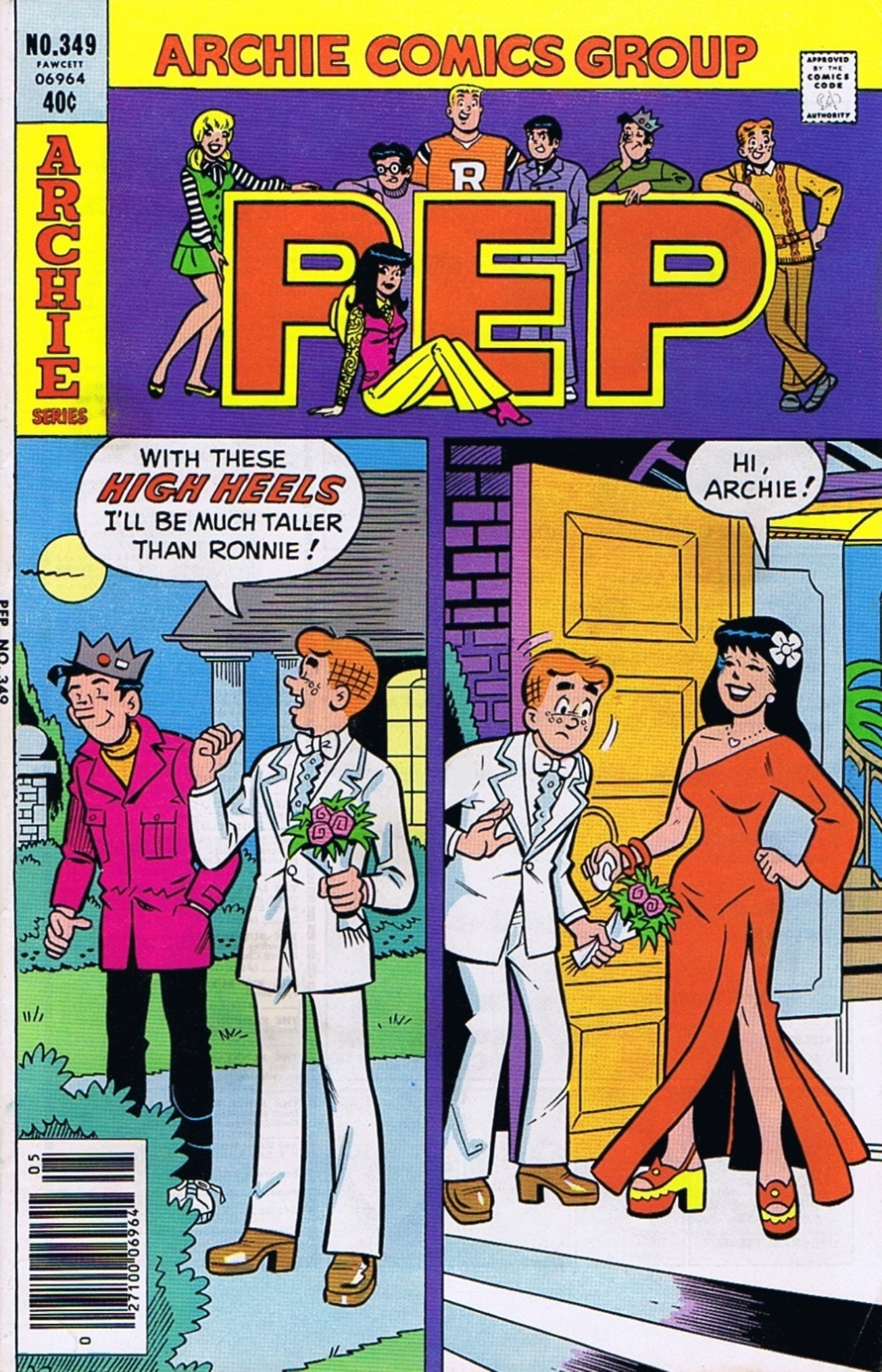 Read online Pep Comics comic -  Issue #349 - 1