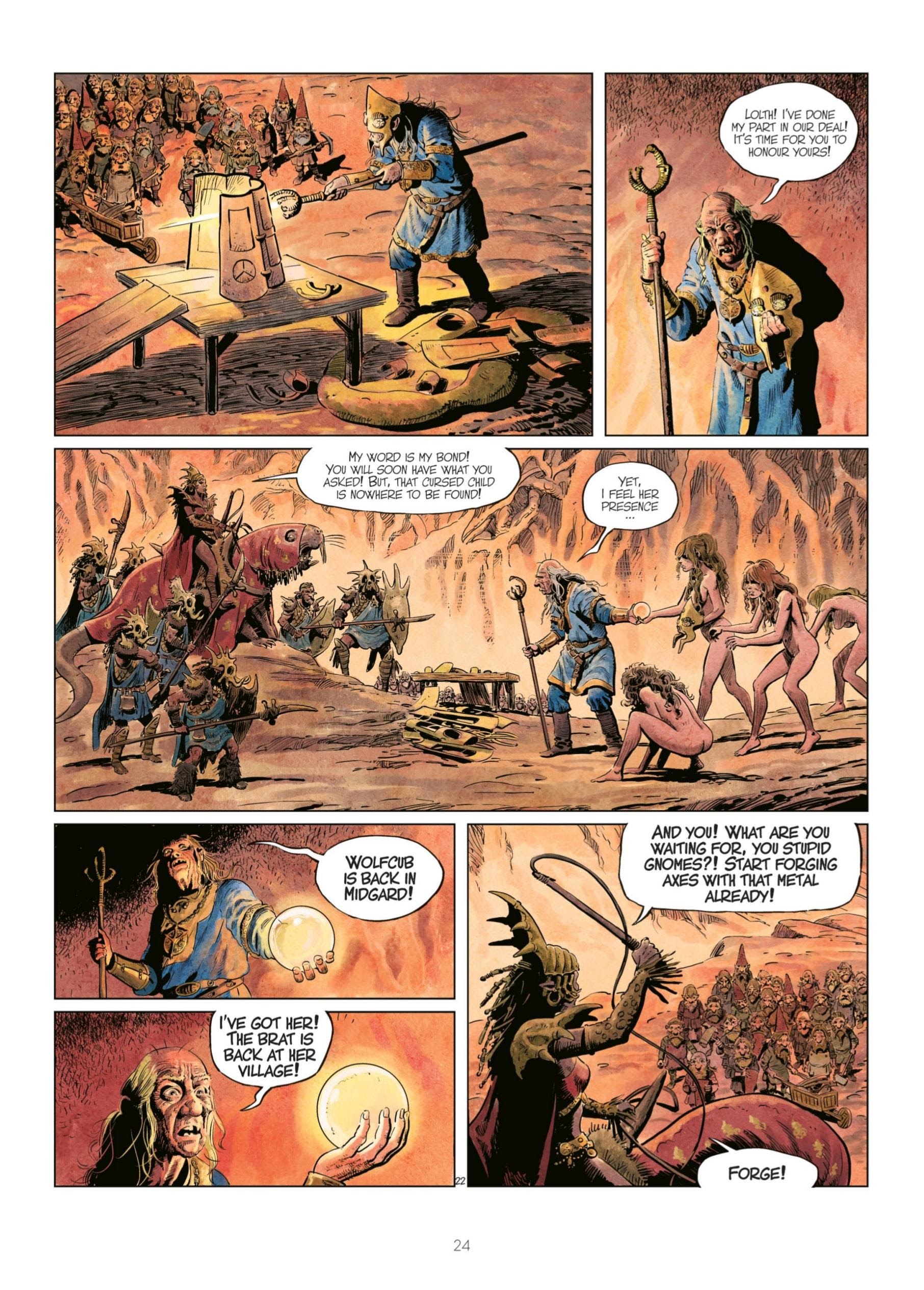 Read online The World of Thorgal: Wolfcub comic -  Issue #7 - 26