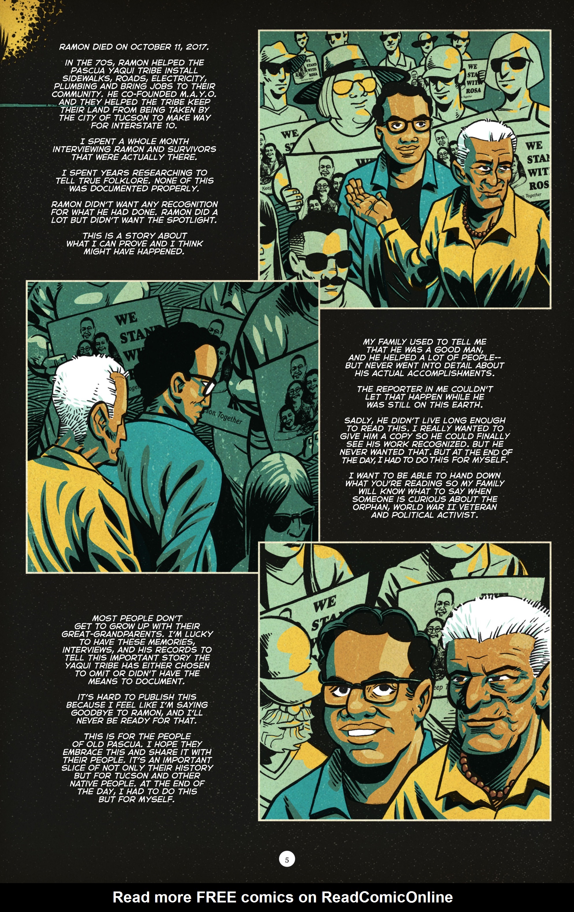 Read online La Voz De M.A.Y.O.: Tata Rambo comic -  Issue # TPB 1 - 13