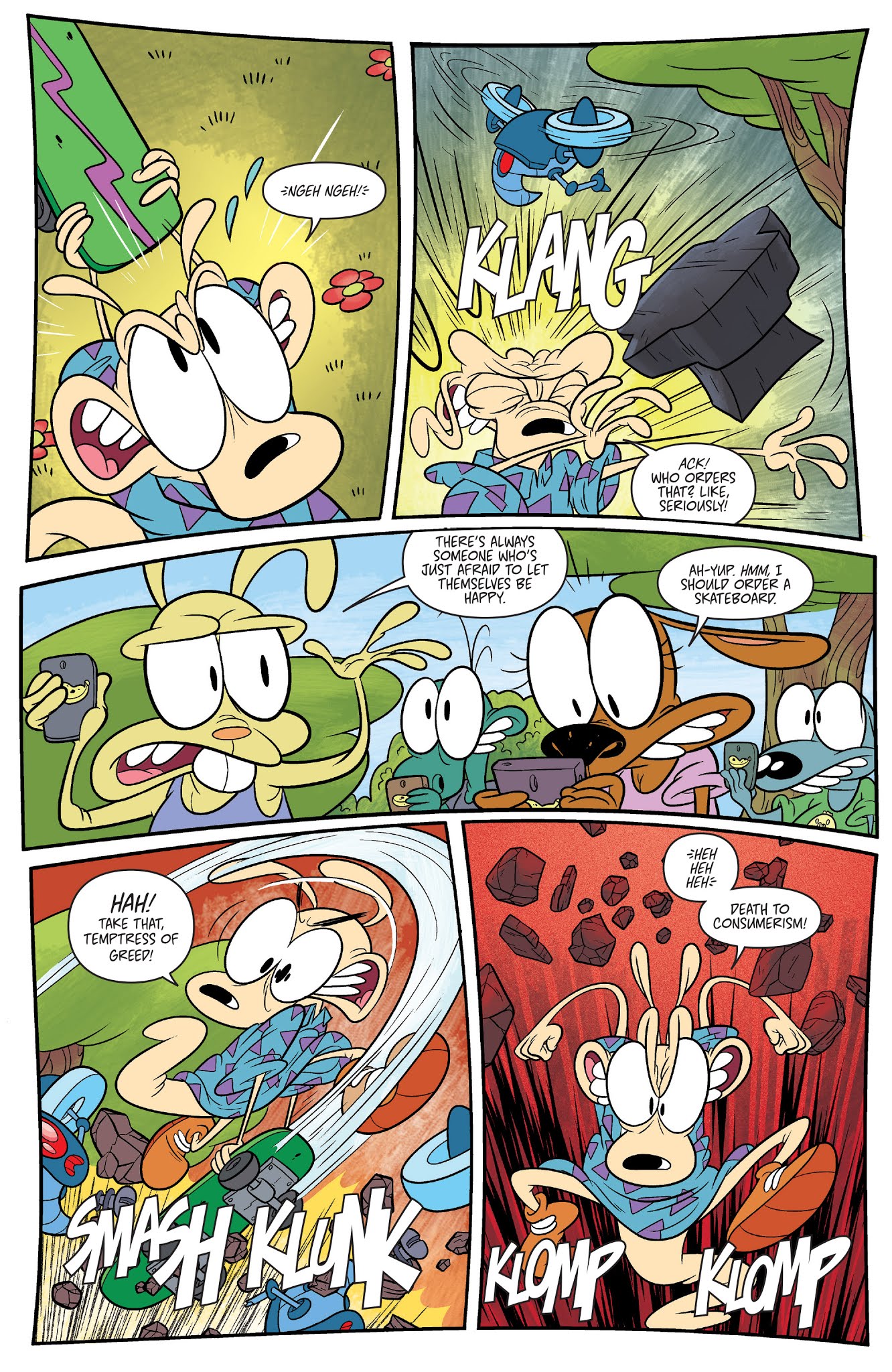 Read online Rocko's Modern Life (2017) comic -  Issue #7 - 17