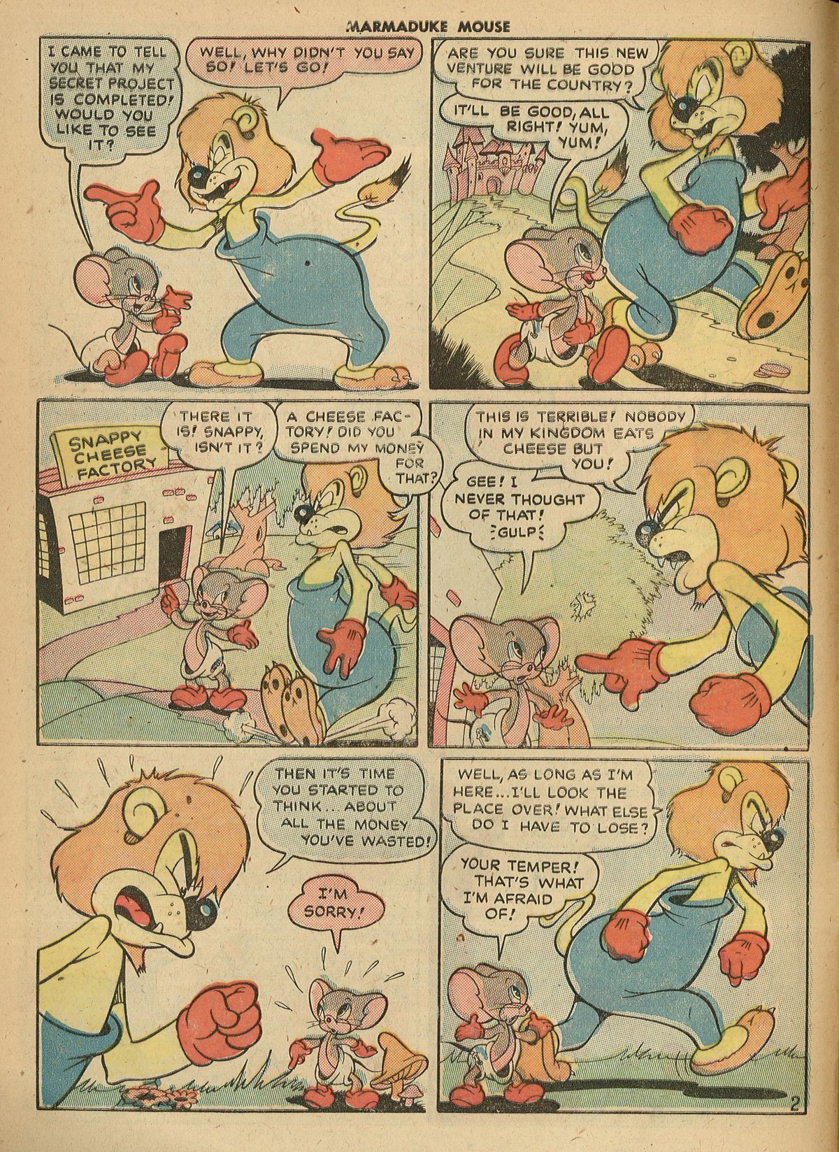 Read online Marmaduke Mouse comic -  Issue #13 - 4
